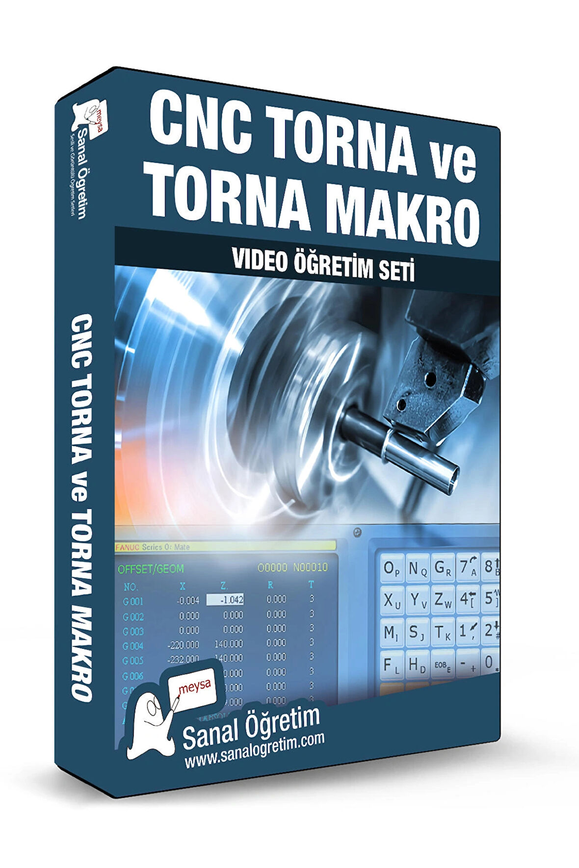 Cnc Torna Ve Torna Makro Video Ders Eğitim Seti