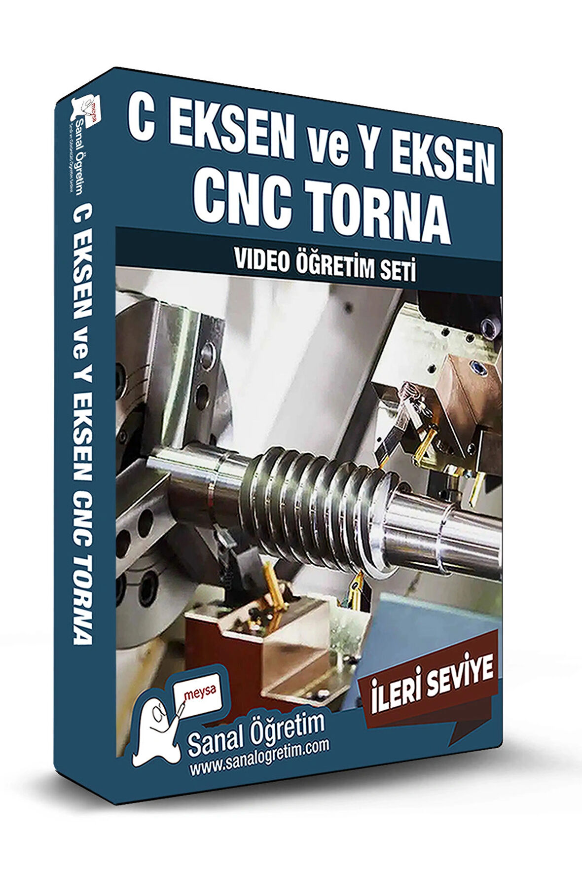 C Eksen ve Y Eksen CNC Torna Video Ders Eğitim Seti