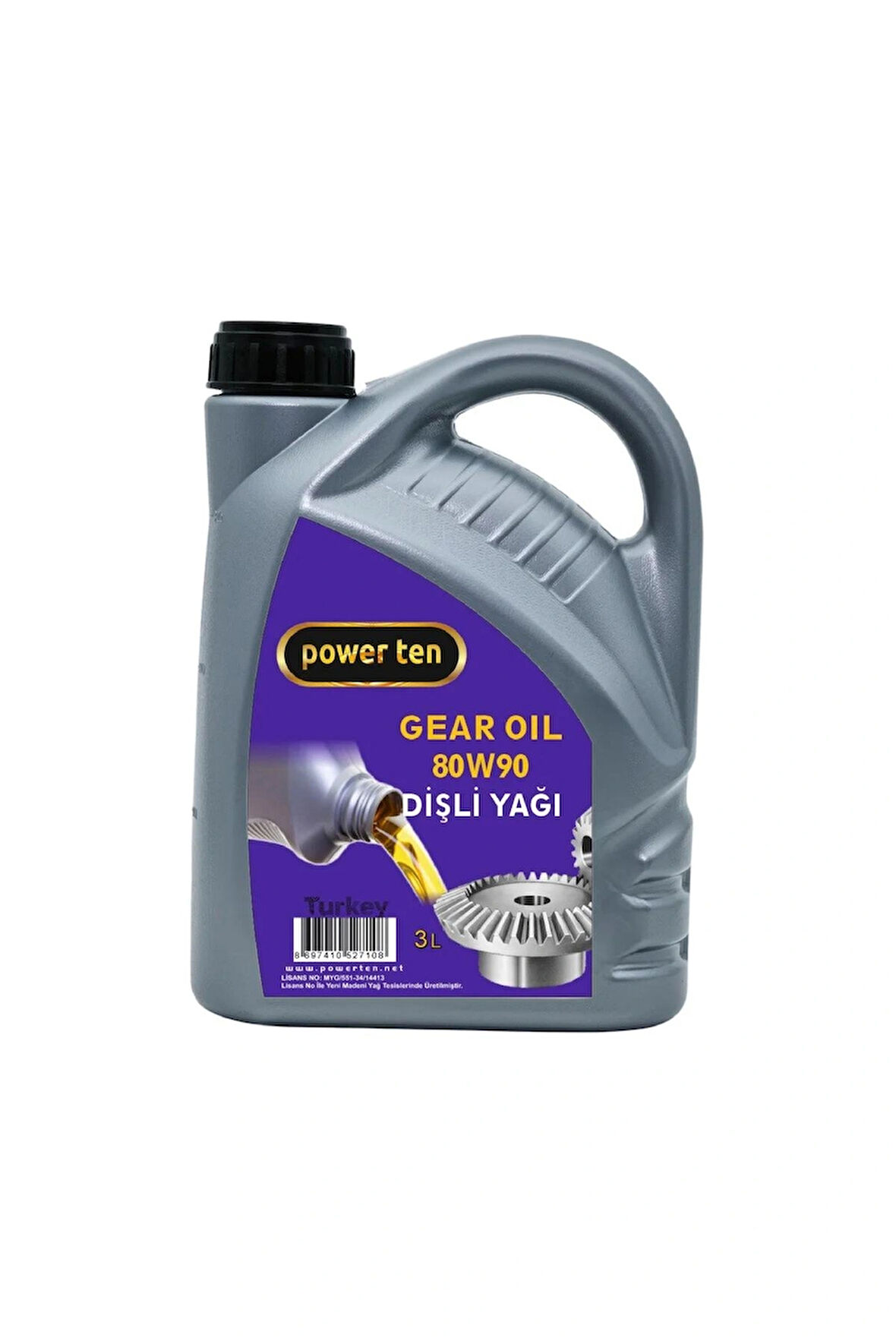 80W90 Dişli ve Şanzıman Yağı 3 Litre | Yüksek Performanslı Yağ | 2025