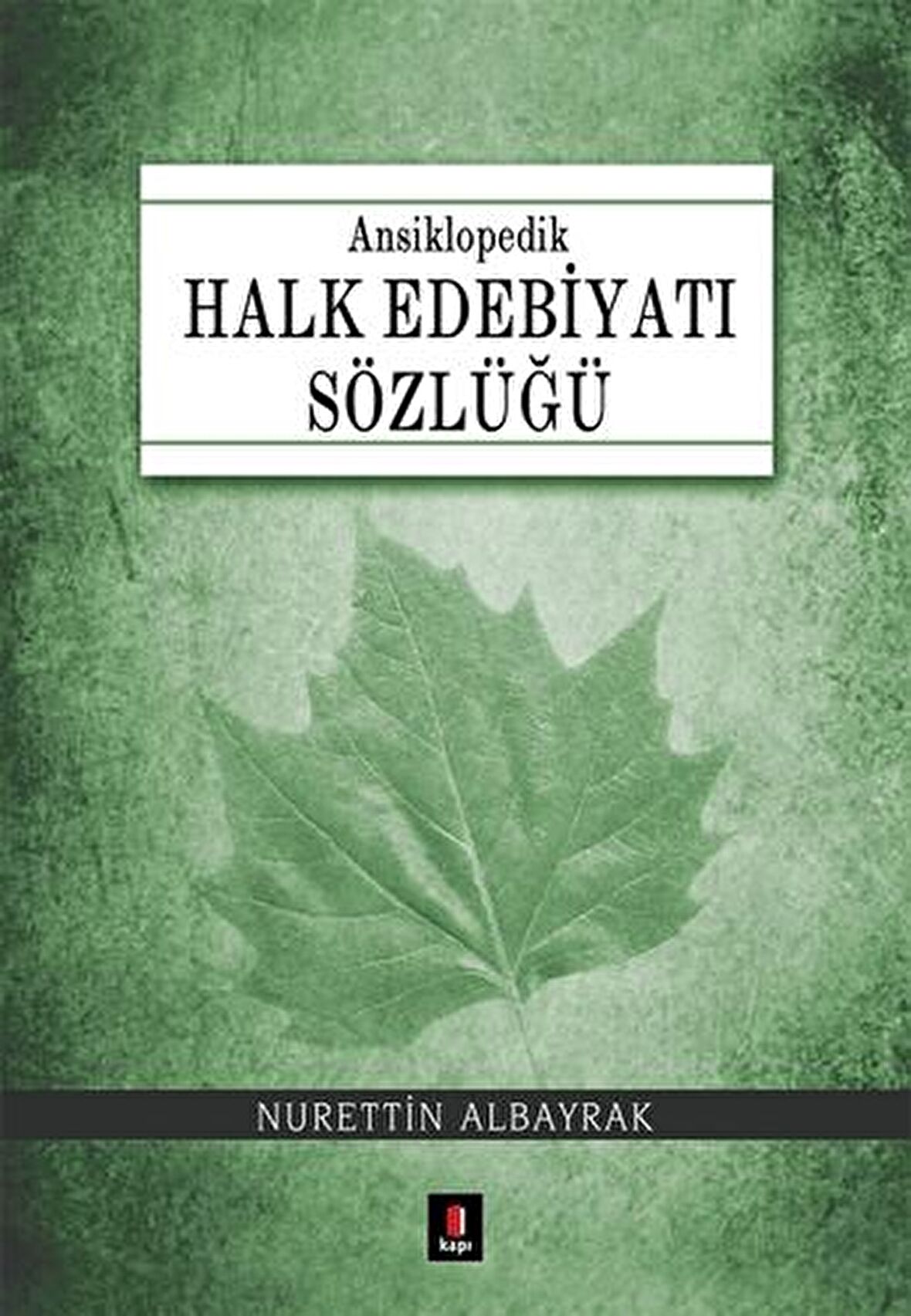 Ansiklopedik Halk Edebiyatı Sözlüğü