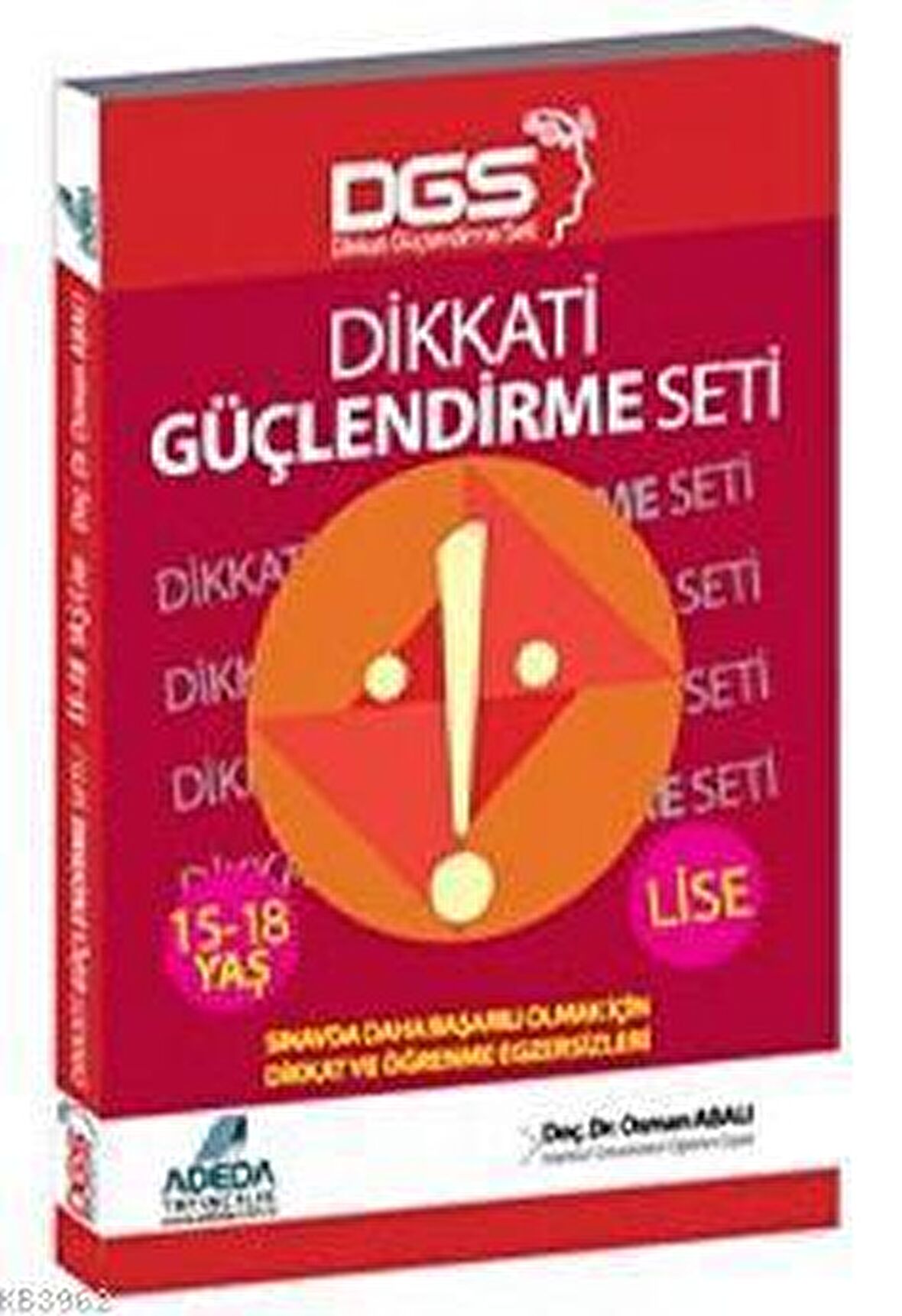 Adeda DGS Dikkati Güçlendirme Seti Lise 15-18 Yaş