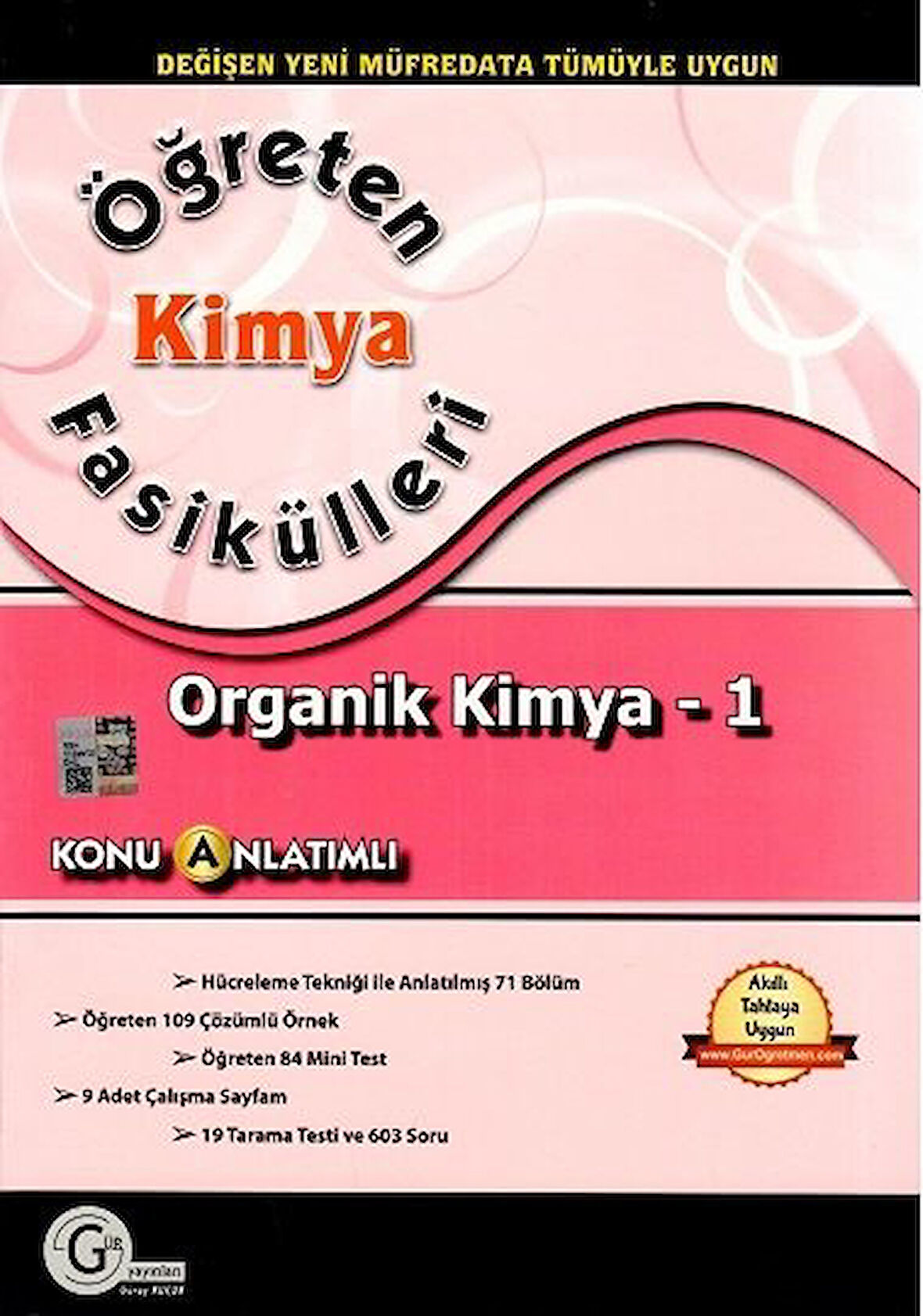 Gür Yayınları Öğreten Kimya Fasikülleri Organik Kimya 1 Konu Anlatımlı
