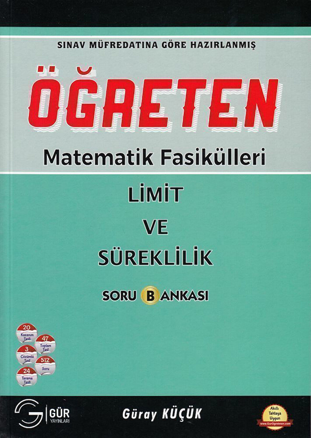 Gür Yayınları Öğreten Matematik Fasikülleri Limit ve Süreklilik Soru Bankası