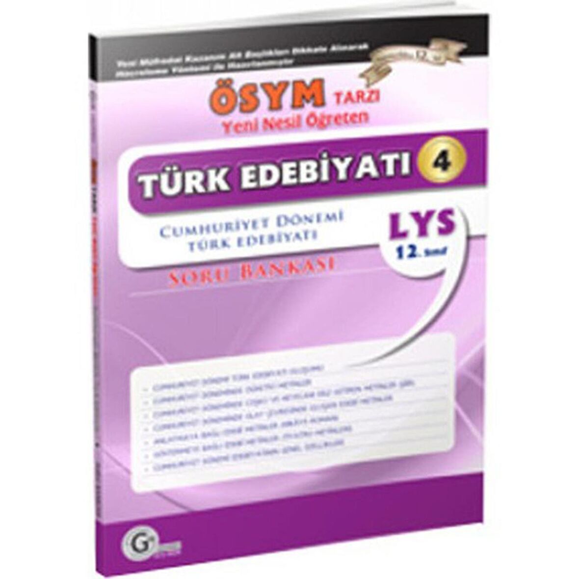 Türk Edebiyatı Cumhuriyet Dönemi Soru Bankası