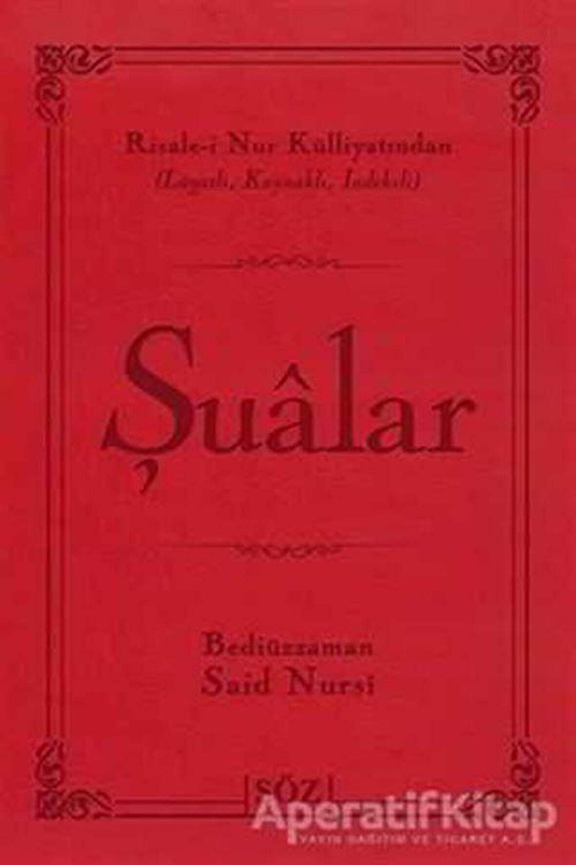 Şualar (Çanta Boy)