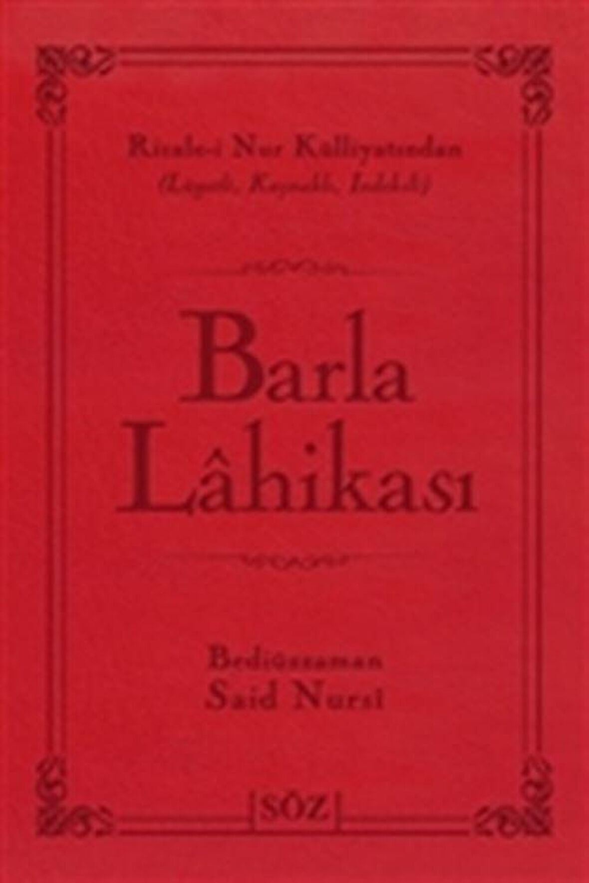 Barla Lahikası (Çanta Boy)
