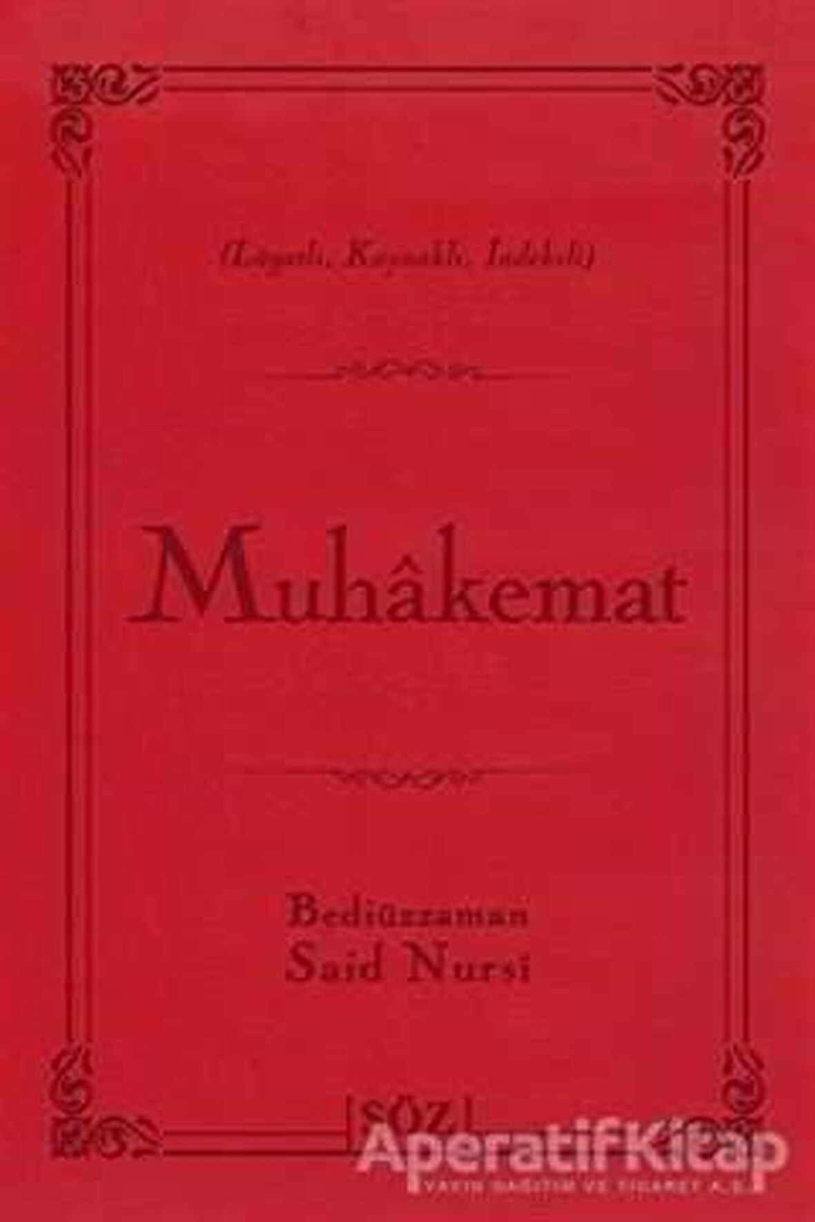 Muhakemat (Çanta Boy)