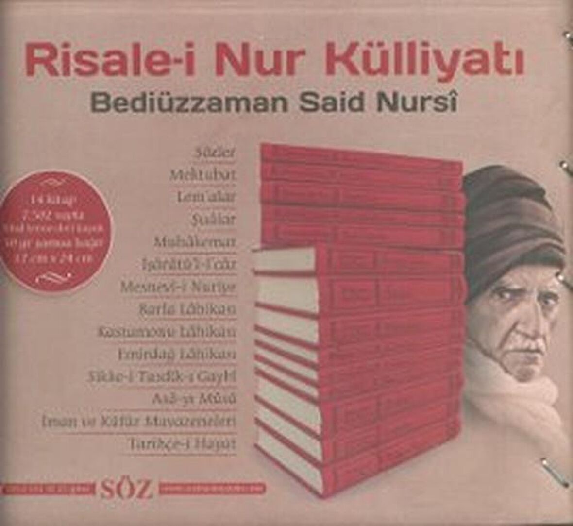 Risale-i Nur Külliyatı İki Renk (14 Cilt Takım - Büyük Boy)
