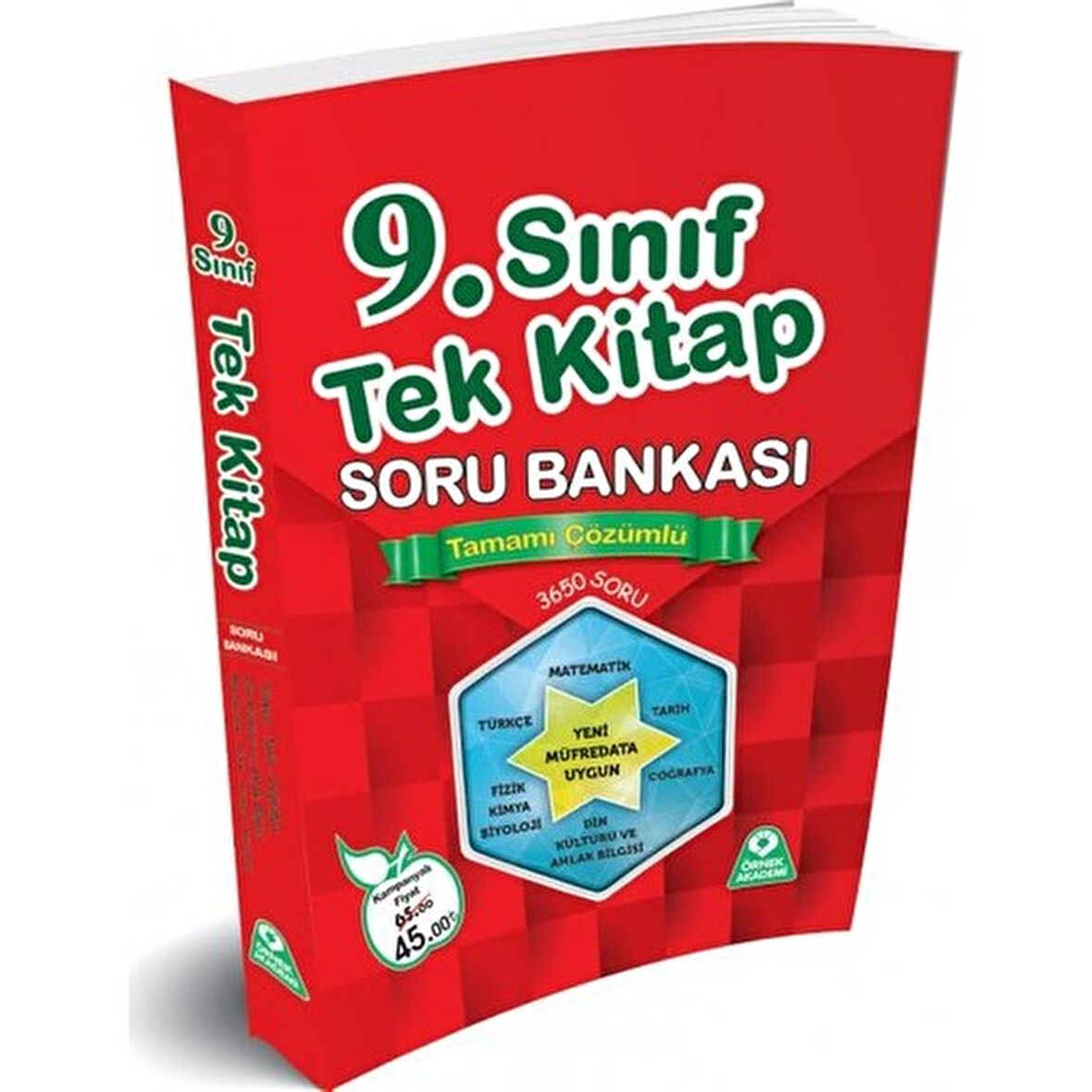 9. Sınıf Tek Kitap Tamamı Çözümlü Soru Bankası