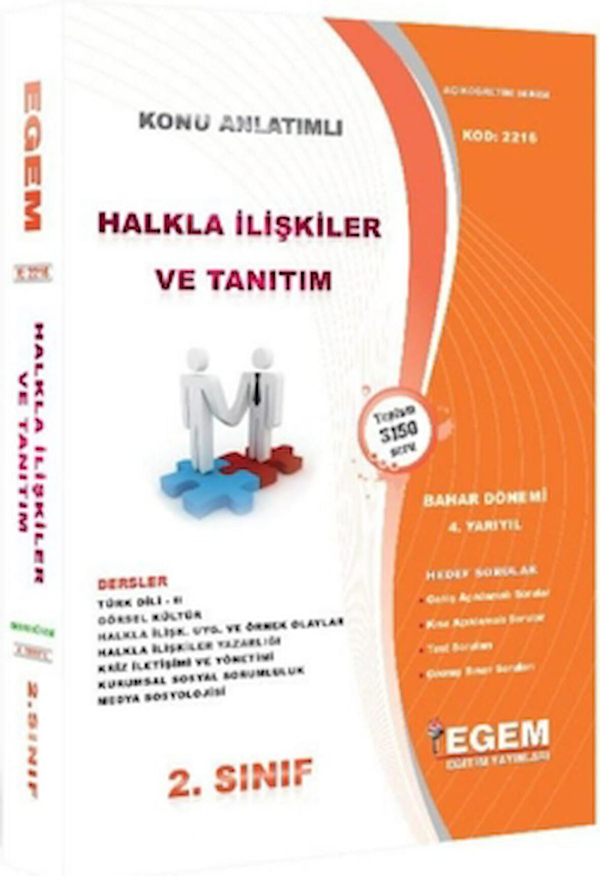 2. Sınıf Halkla İlişkiler Konu Anlatımlı Soru Bankası