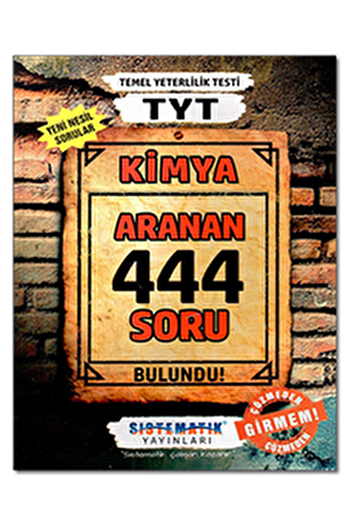 TYT Kimya 444 Aranan Soru