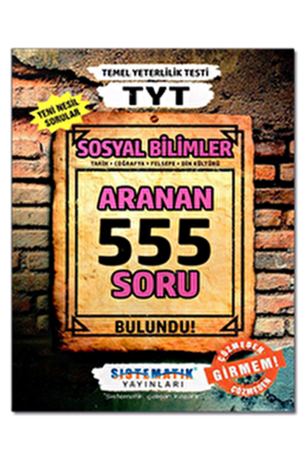 TYT Sosyal Bilimler Aranan 555 Soru