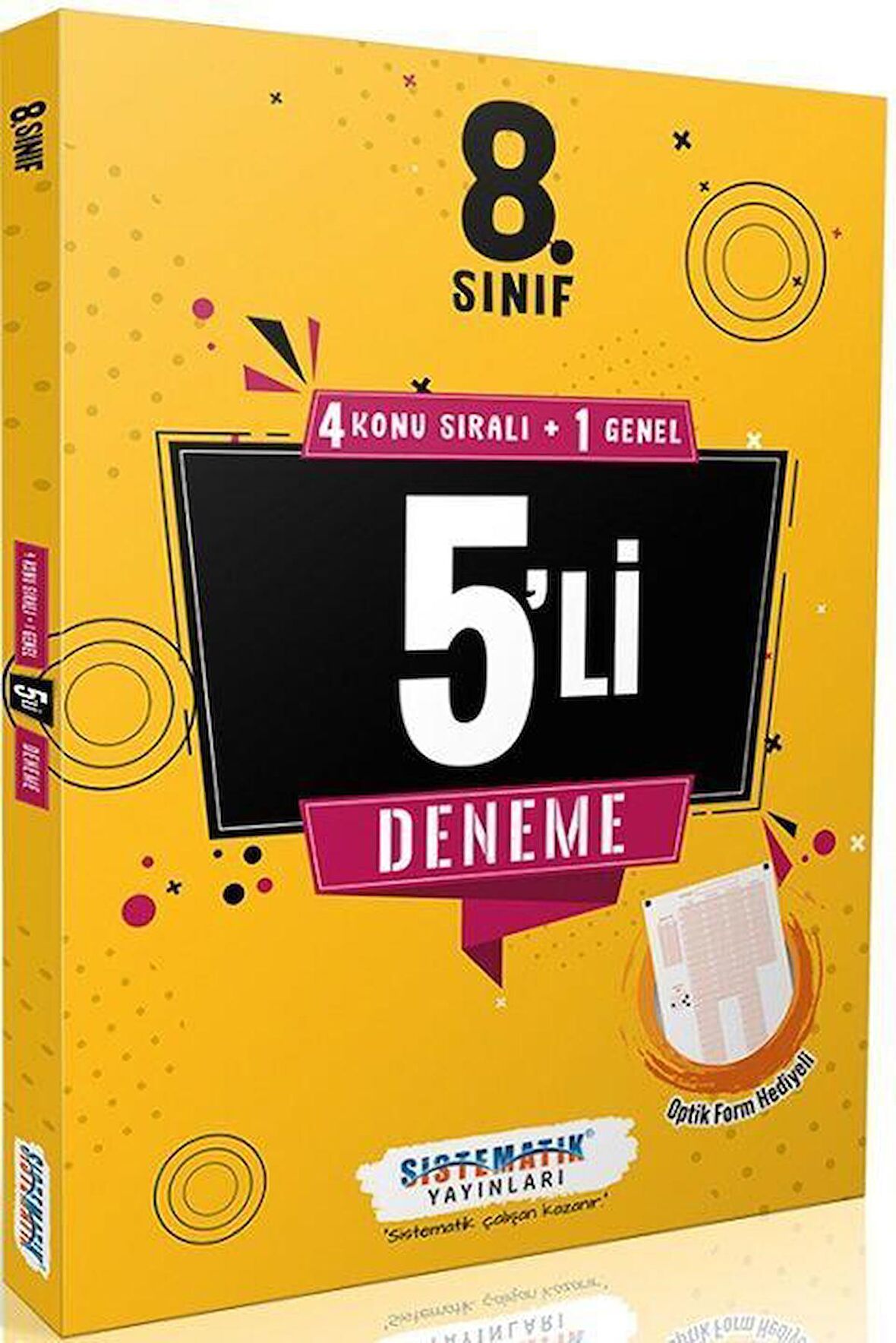 8. Sınıf Tüm Dersler 5 li Deneme Sistematik Yayınları