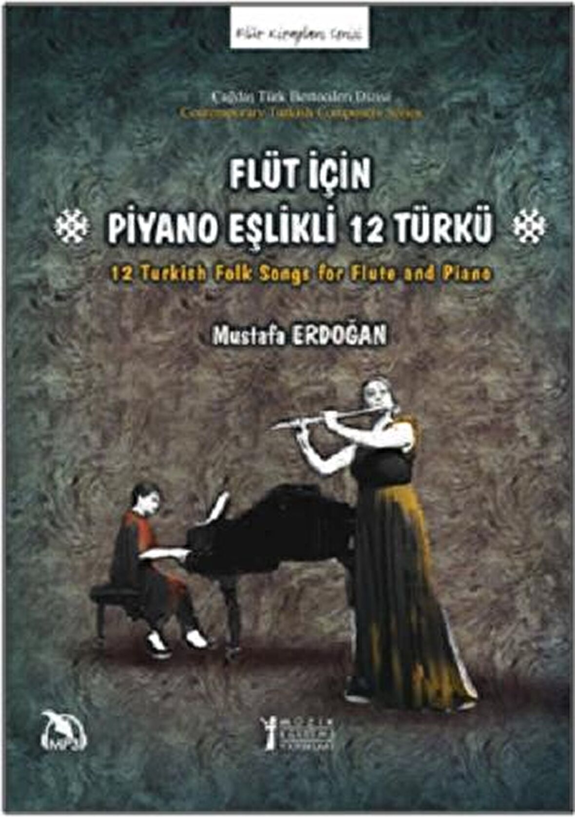 Flüt İçin Piyano Eşlikli 12 Türkü