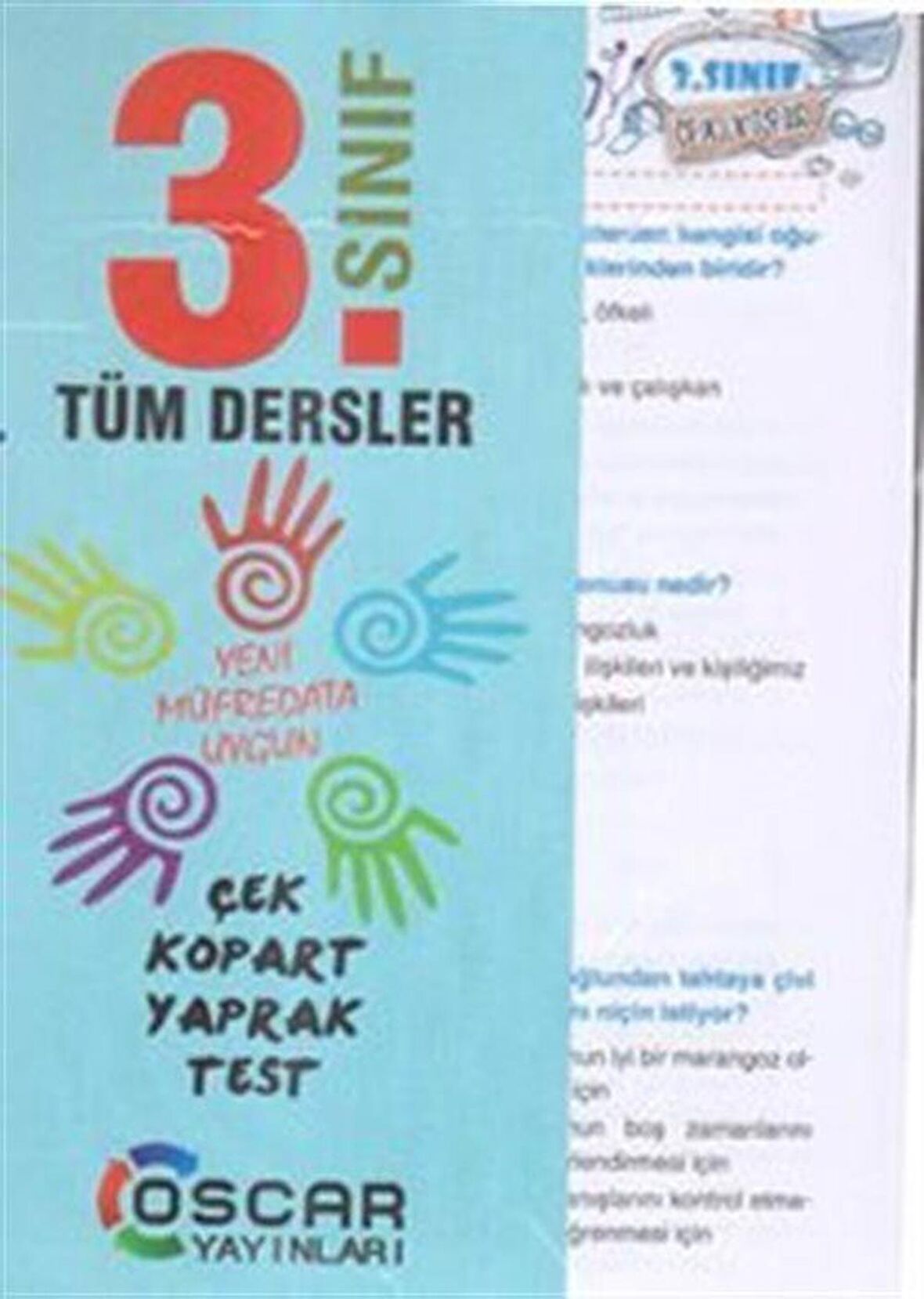 3. Sınıf Tüm Dersler EBA Yaprak Test