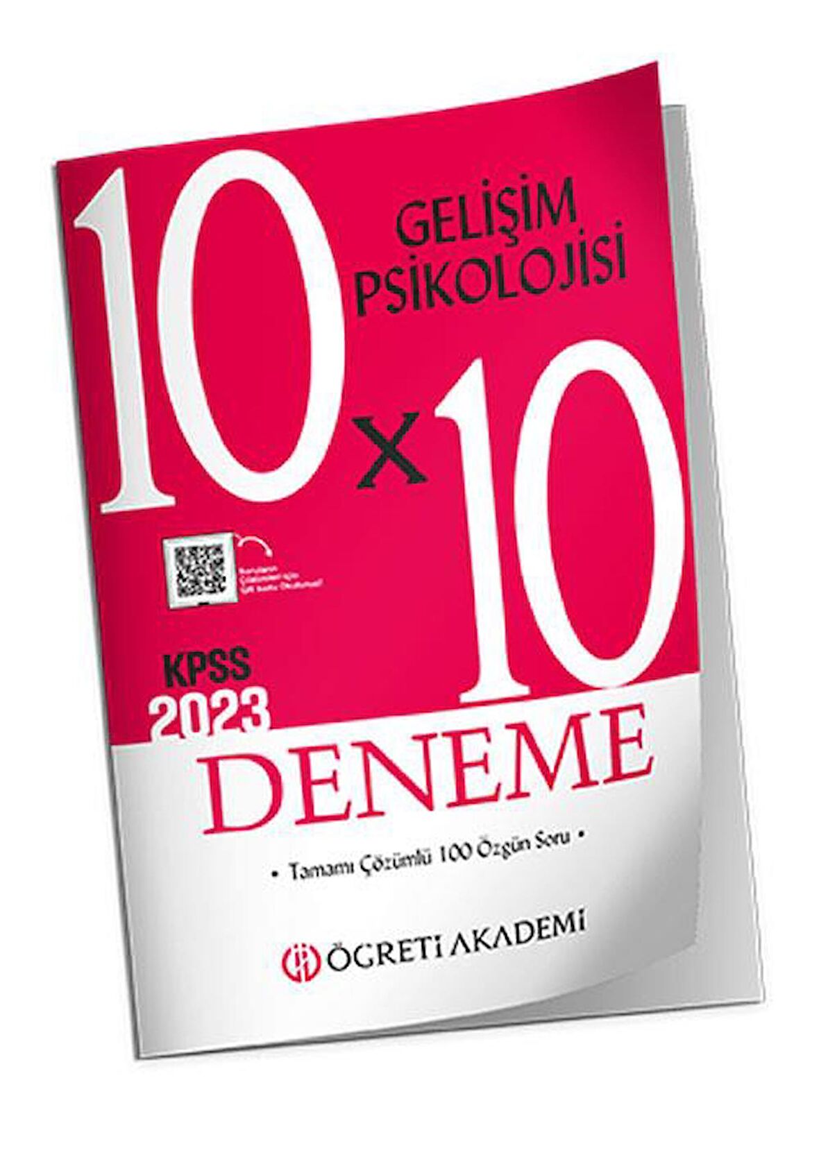 Öğreti Akademi 2023 KPSS Gelişim Psikolojisi 10 x 10 Deneme