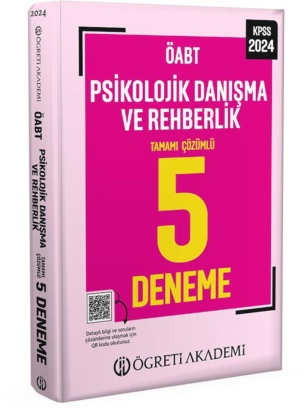Öğreti 2024 KPSS ÖABT Psikolojik Danışma ve Rehberlik 5 Deneme Öğreti Akademi