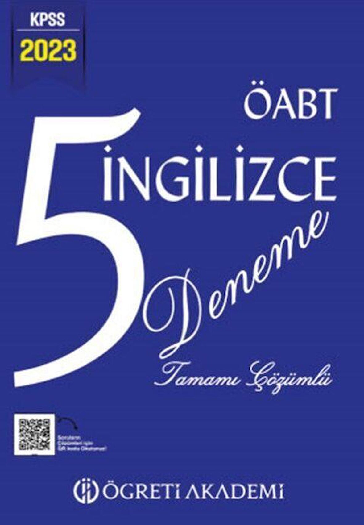 2023 KPSS ÖABT İngilizce 5 Deneme Öğreti Akademi