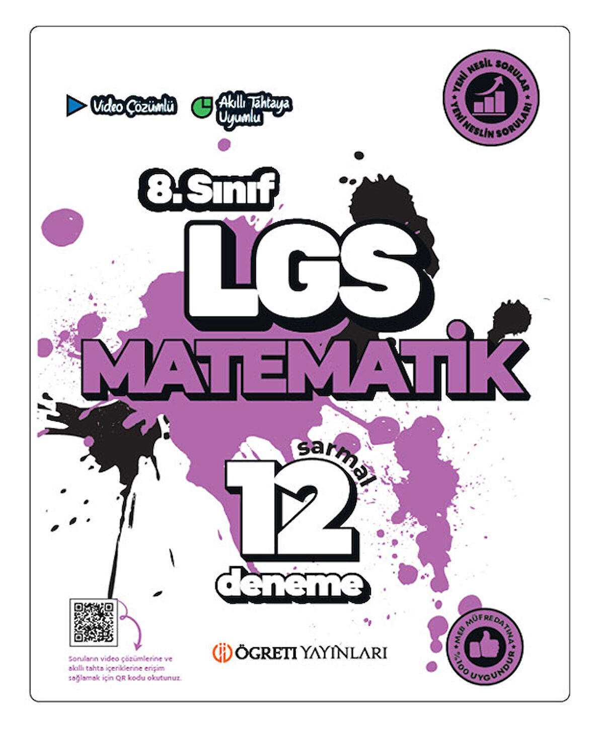 LGS 8.Sınıf Matematik Sarmal 12 Deneme