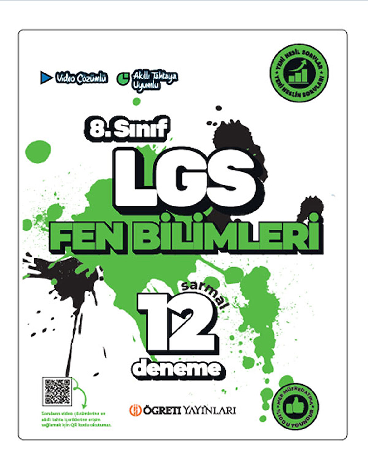 LGS 8.Sınıf Fen Bilimleri Sarmal 12 Deneme