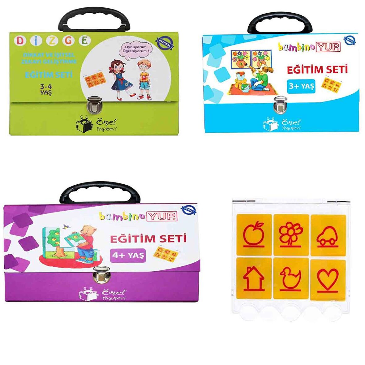 BambinoYUP 3-4 Yaş Paketi-2 (31 Kitapçık + Kontrol Aracı)