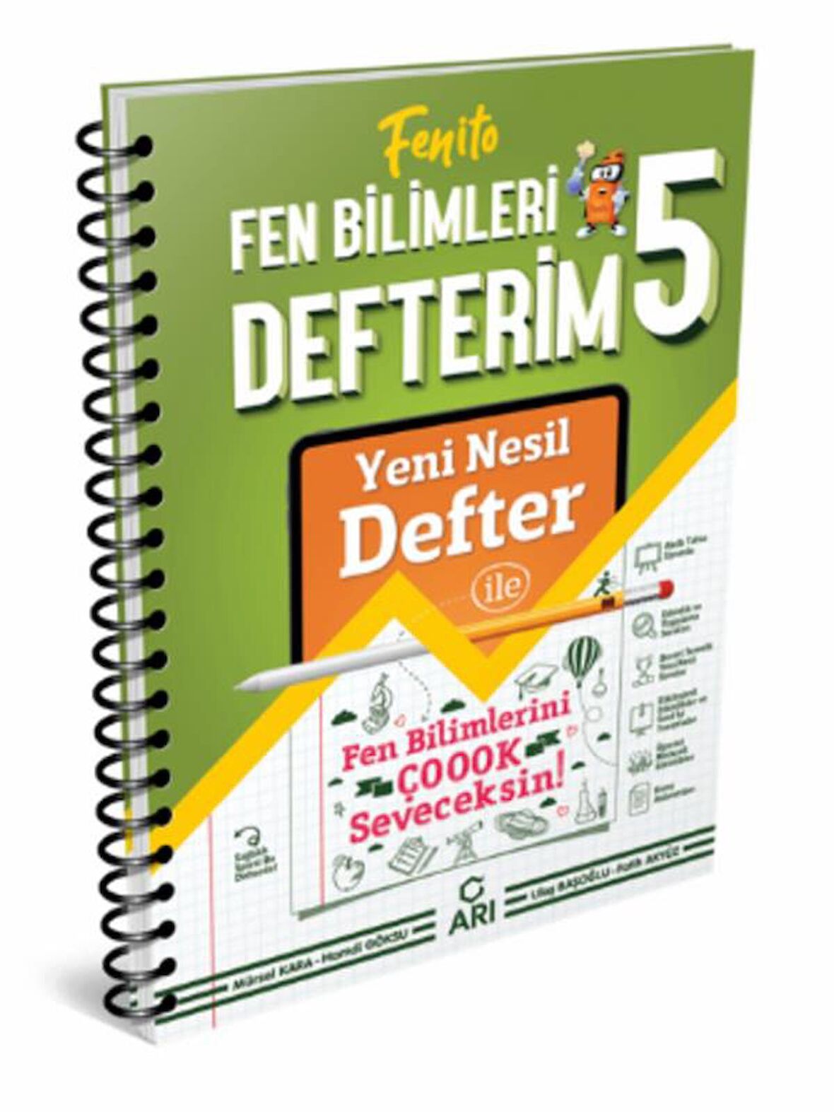 5.Sınıf Fenito Akıllı Fen Bilimleri Defteri
