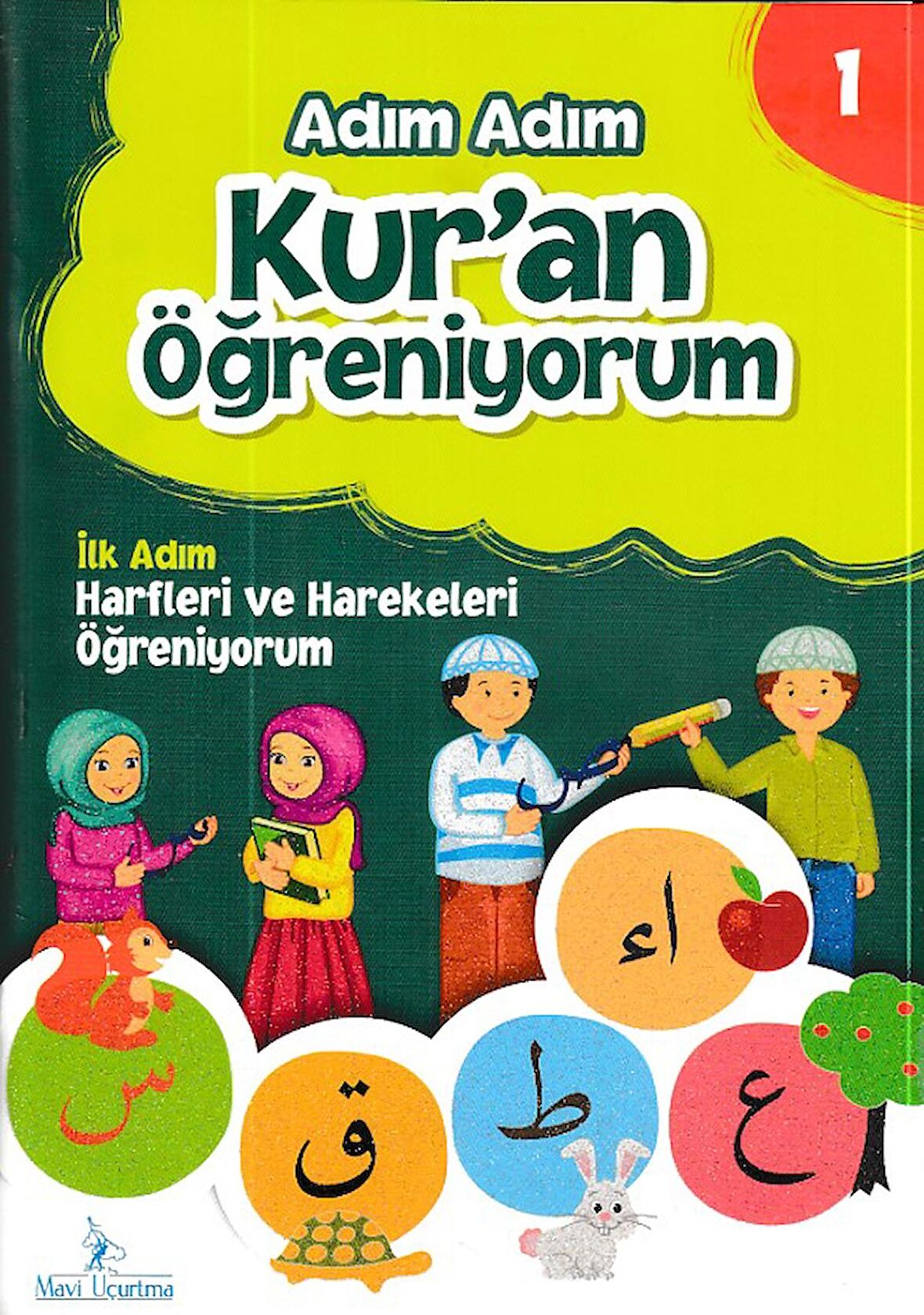 Adım Adım Kur'an Öğreniyorum Seti (3 Kitap + 1 Dvd)