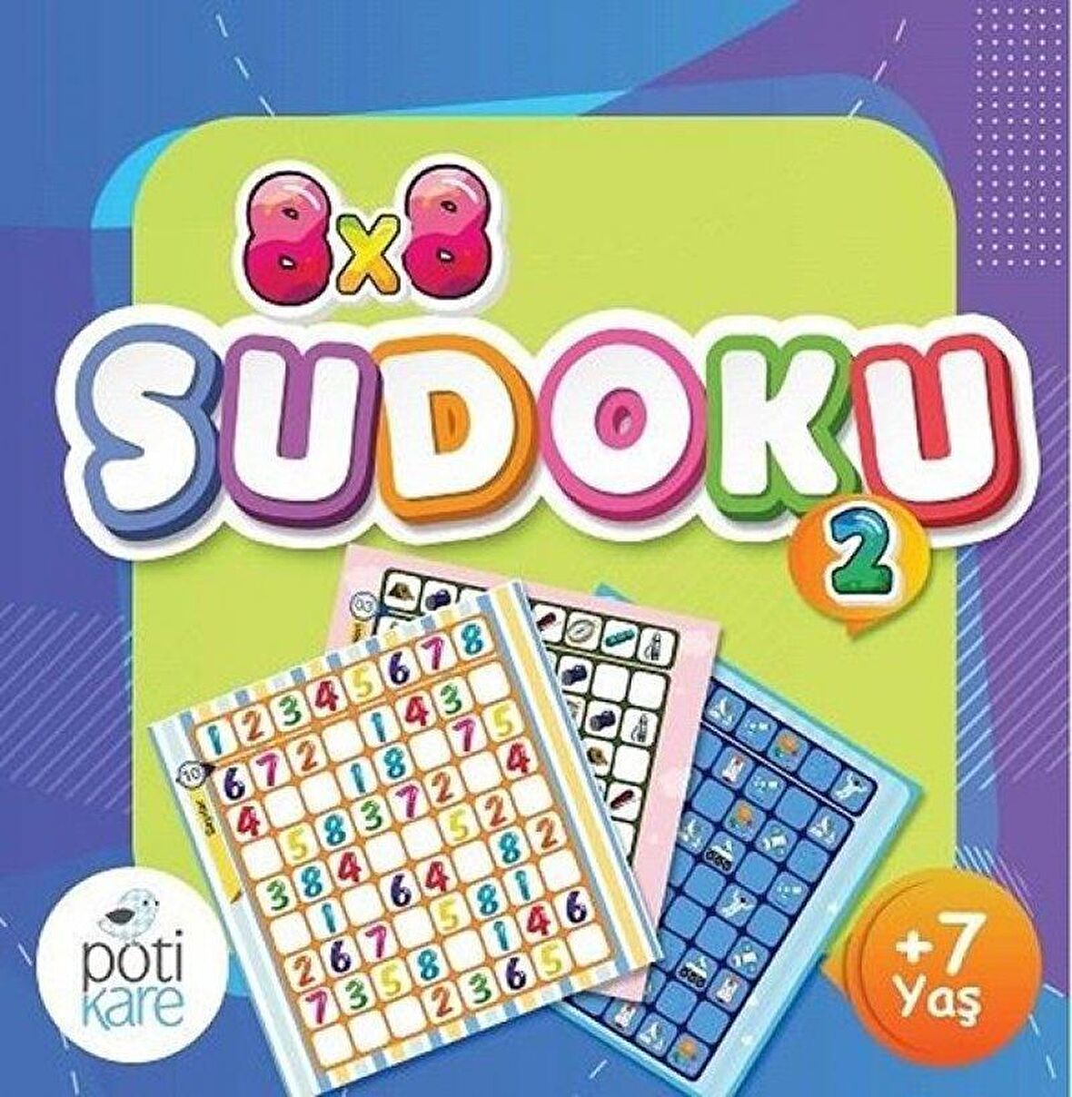 8x8 Çıkartmalı Sudoku 2