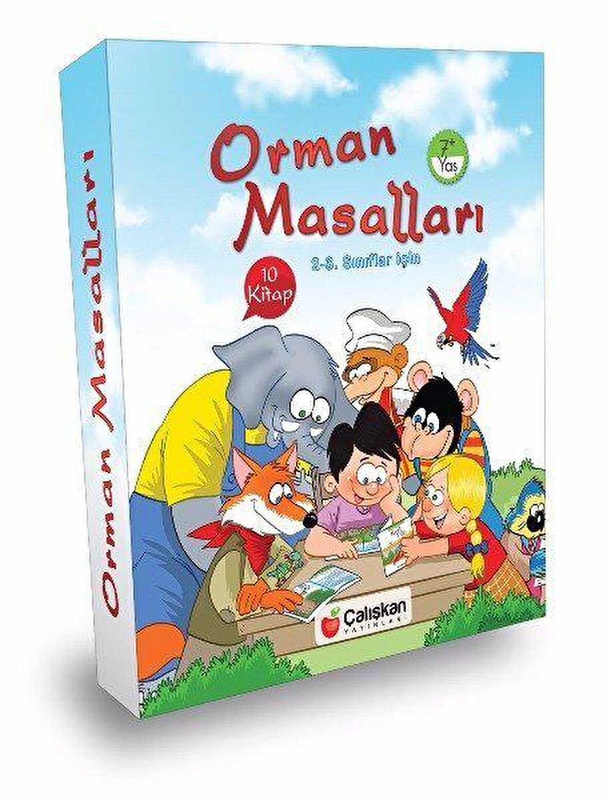 2. Sınıf Orman Masalları 10 Kitap Ve Etkinlik Kitabı