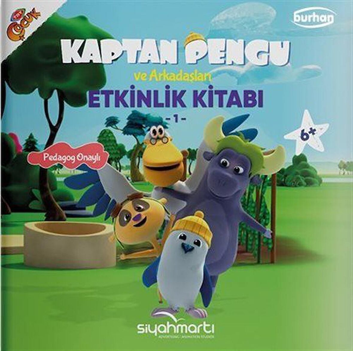 Kaptan Pengu ve Arkadaşları - Etkinlik Kitabı (6+ Yaş)