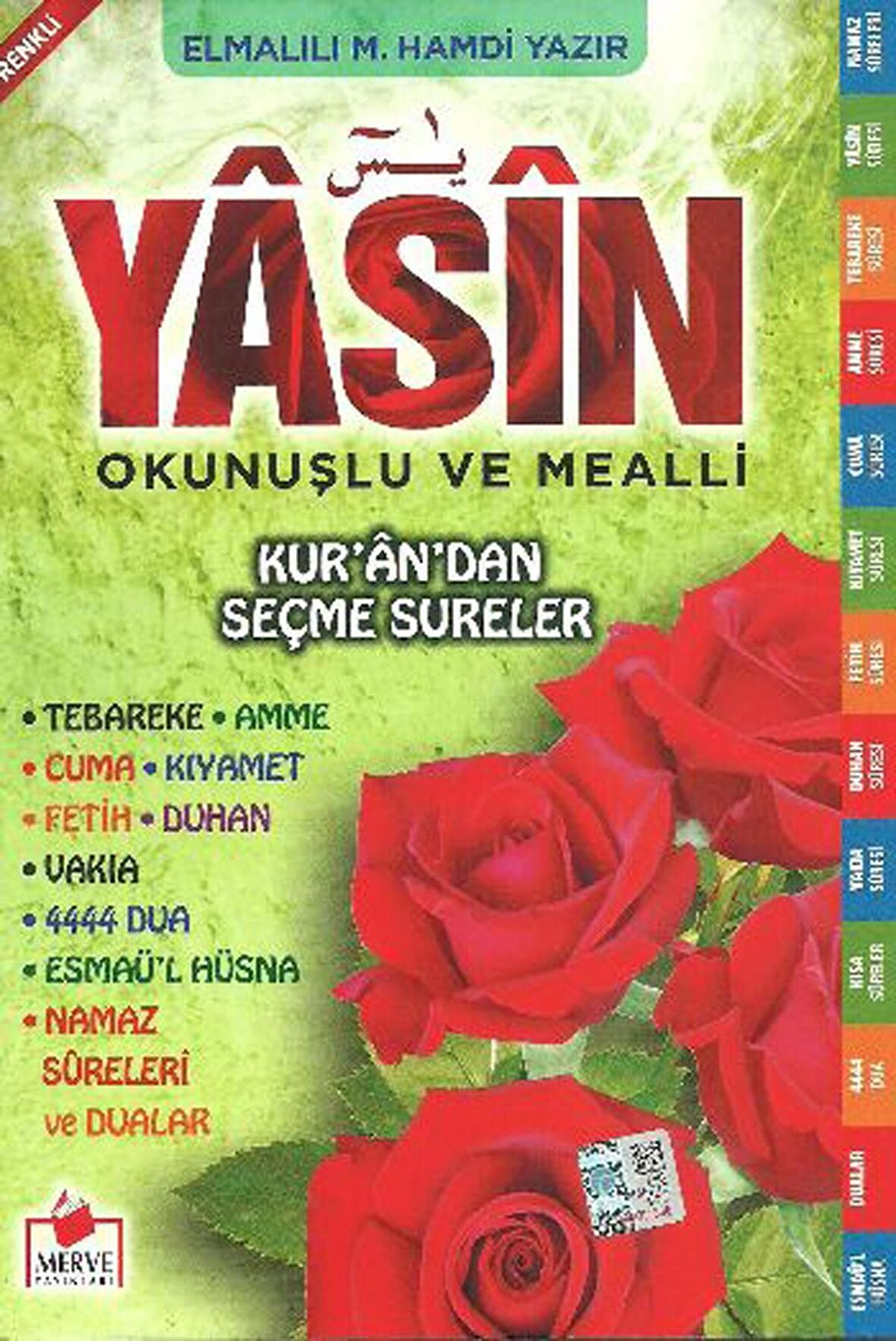 Yasin Okunuşlu ve Mealli (Orta Boy) Yeşil (Yasin-030)