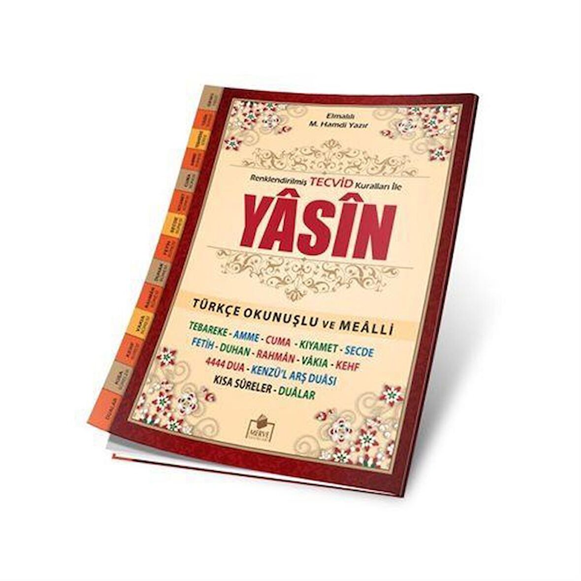 Tecvidli Yasin-i Şerif Türkçe Okunuşlu ve Mealli Fihristli Rahle Boy (Yasin 031) & Bilgisayar Hatlı Çok Kolay Okunuşlu Arapça Hat / Elmalılı Hamdi Yazır