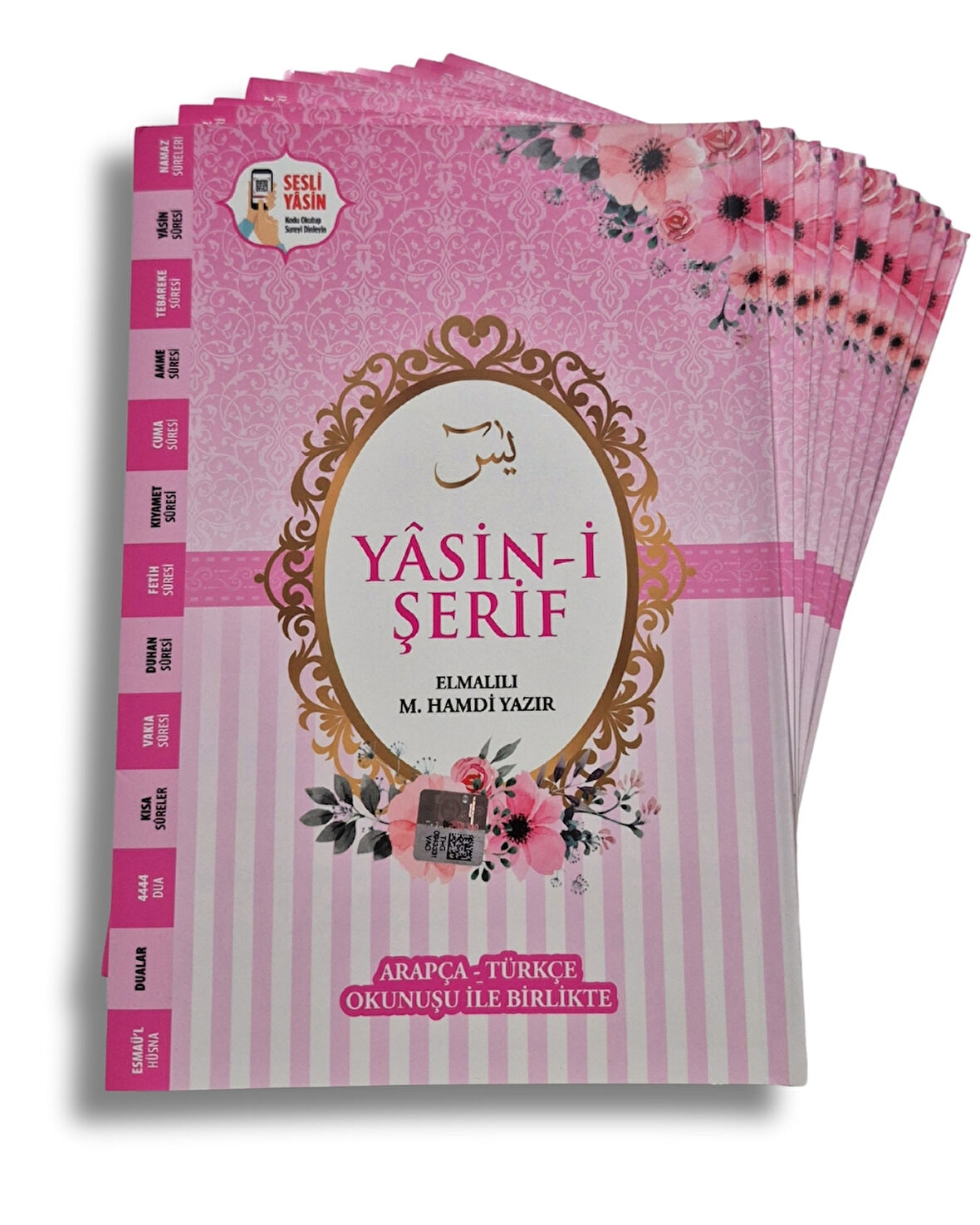 Hediyelik Ekonomik Yasin-i Şerif Pembe Orta Boy 64 sayfa