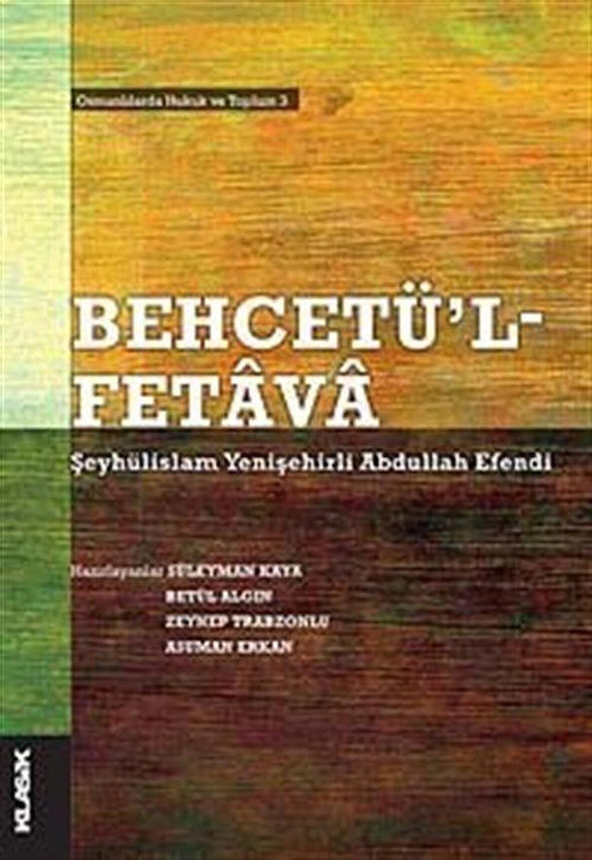 Behcetü’l - Fetava