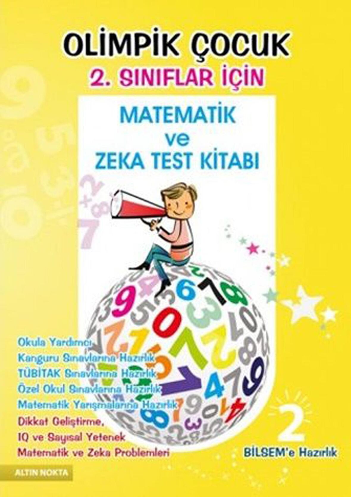 Olimpik Çocuk 2. Sınıflar İçin Matematik ve Zeka Test Kitabı BİLSEM'e Hazırlık
