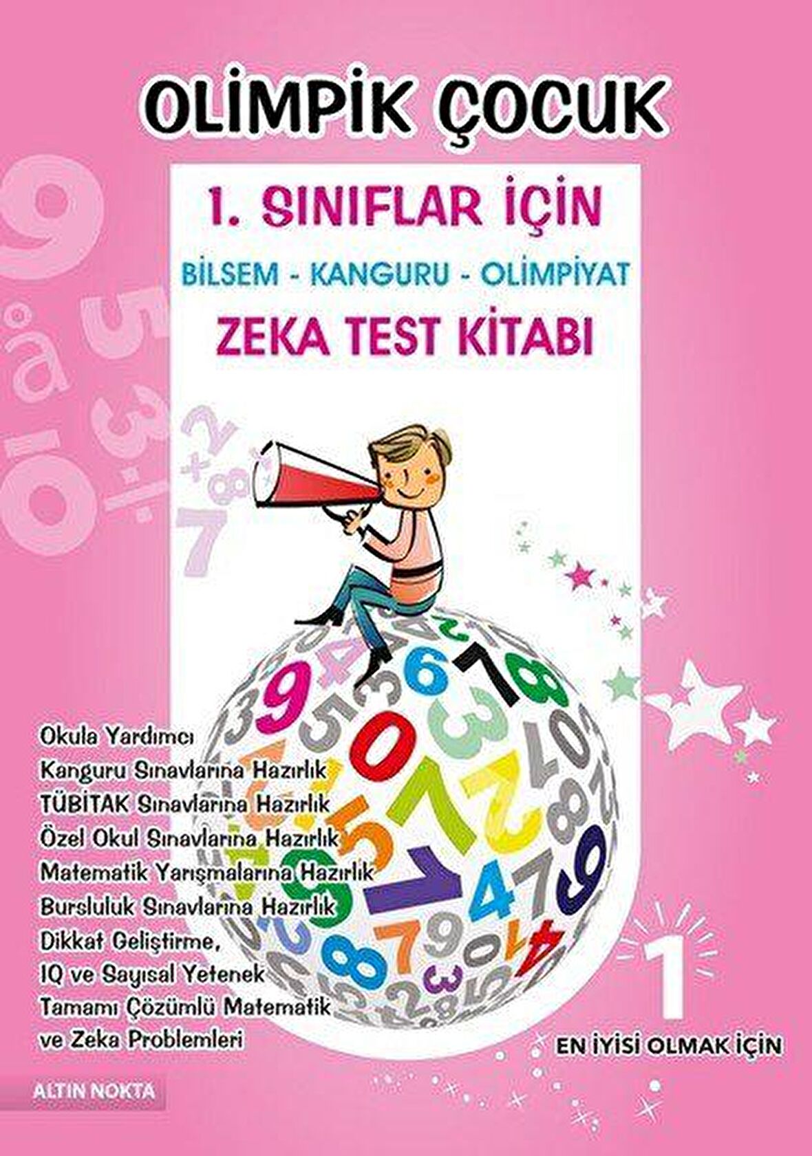 1. Sınıf Olimpik Çocuk Bilsem Kanguru Olimpiyat Zeka Kitabı