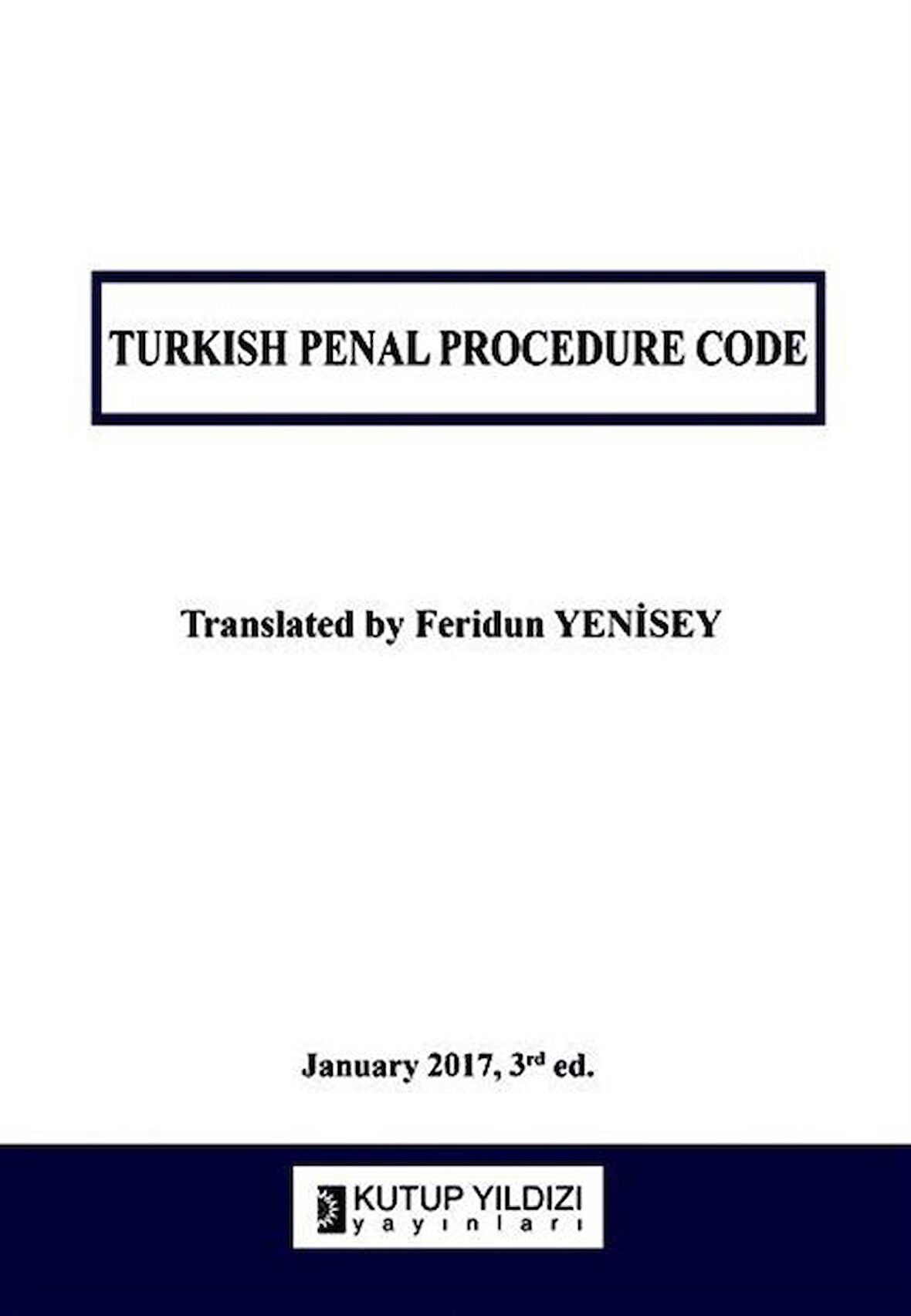 Turkish Penal Procedure Code