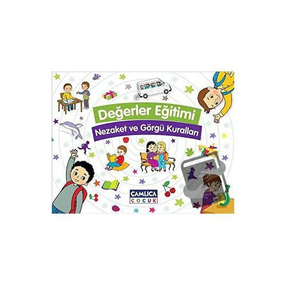 Değerler Eğitimi - Nezaket ve Görgü Kuralları (Kutulu - 10 Kitap)
