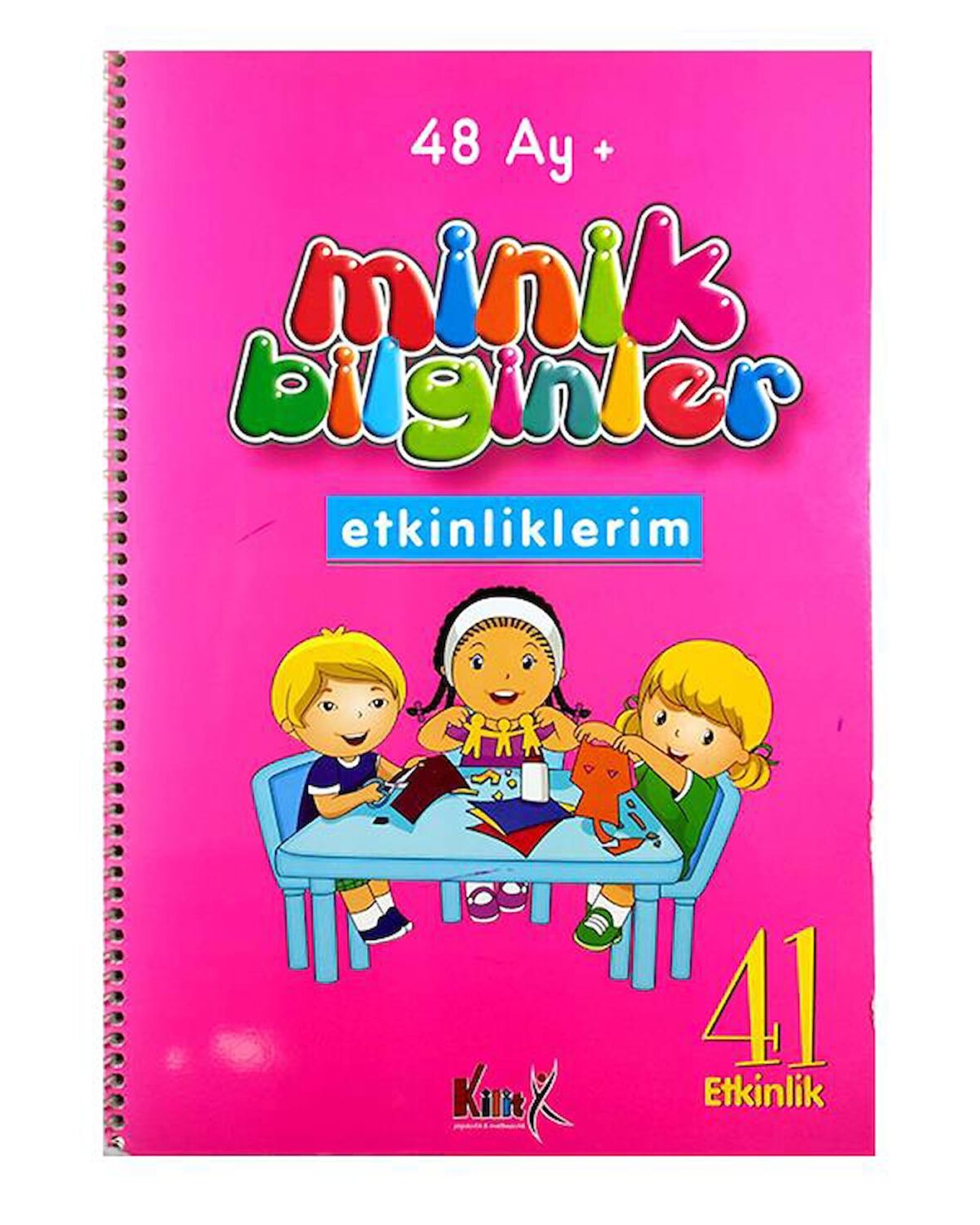 +4 Yaş Minik Bilginler Etkinlik Kitabı (Kilit Yayınları)