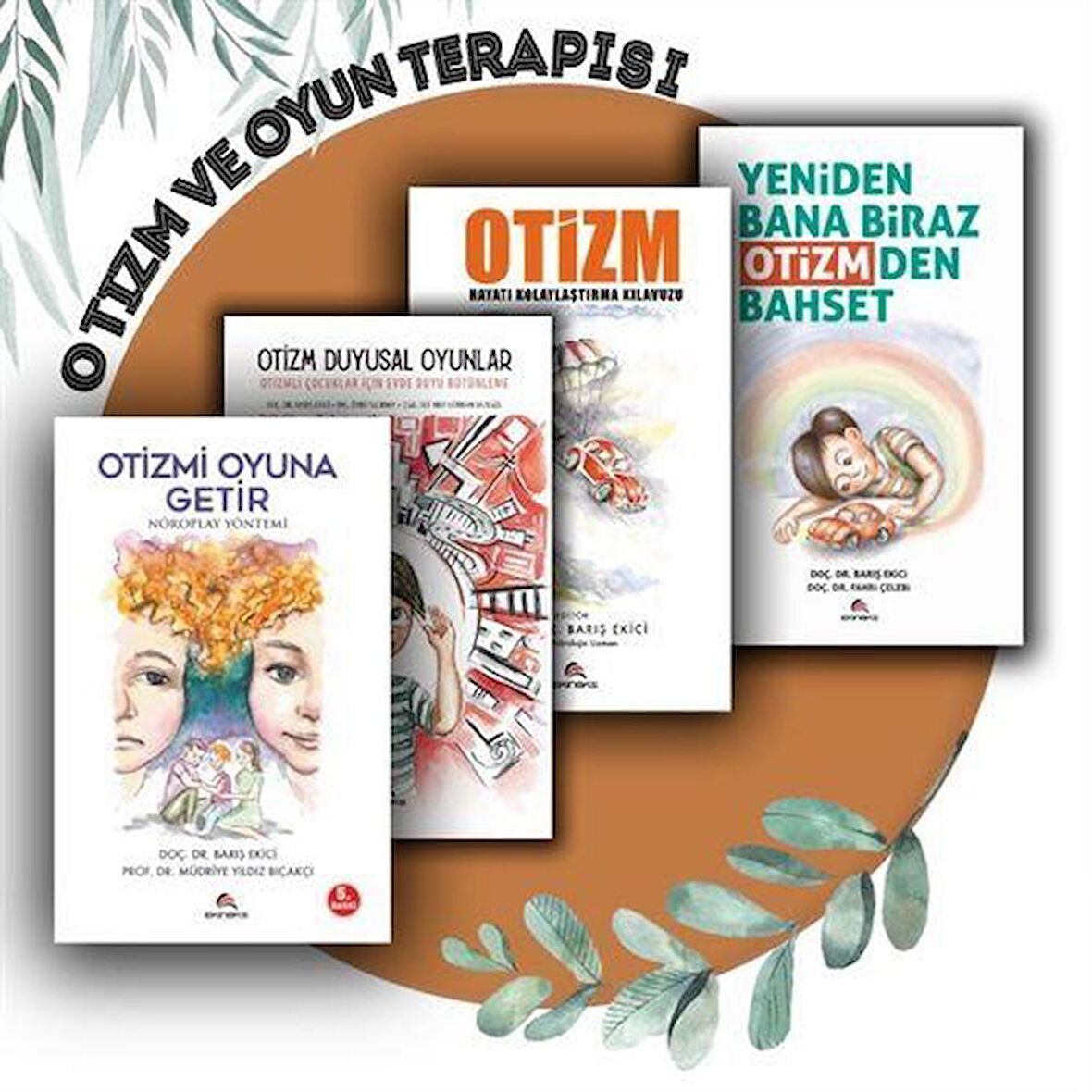 Otizm ve Oyun Terapisi Uygulama Seti (4 Kitap )