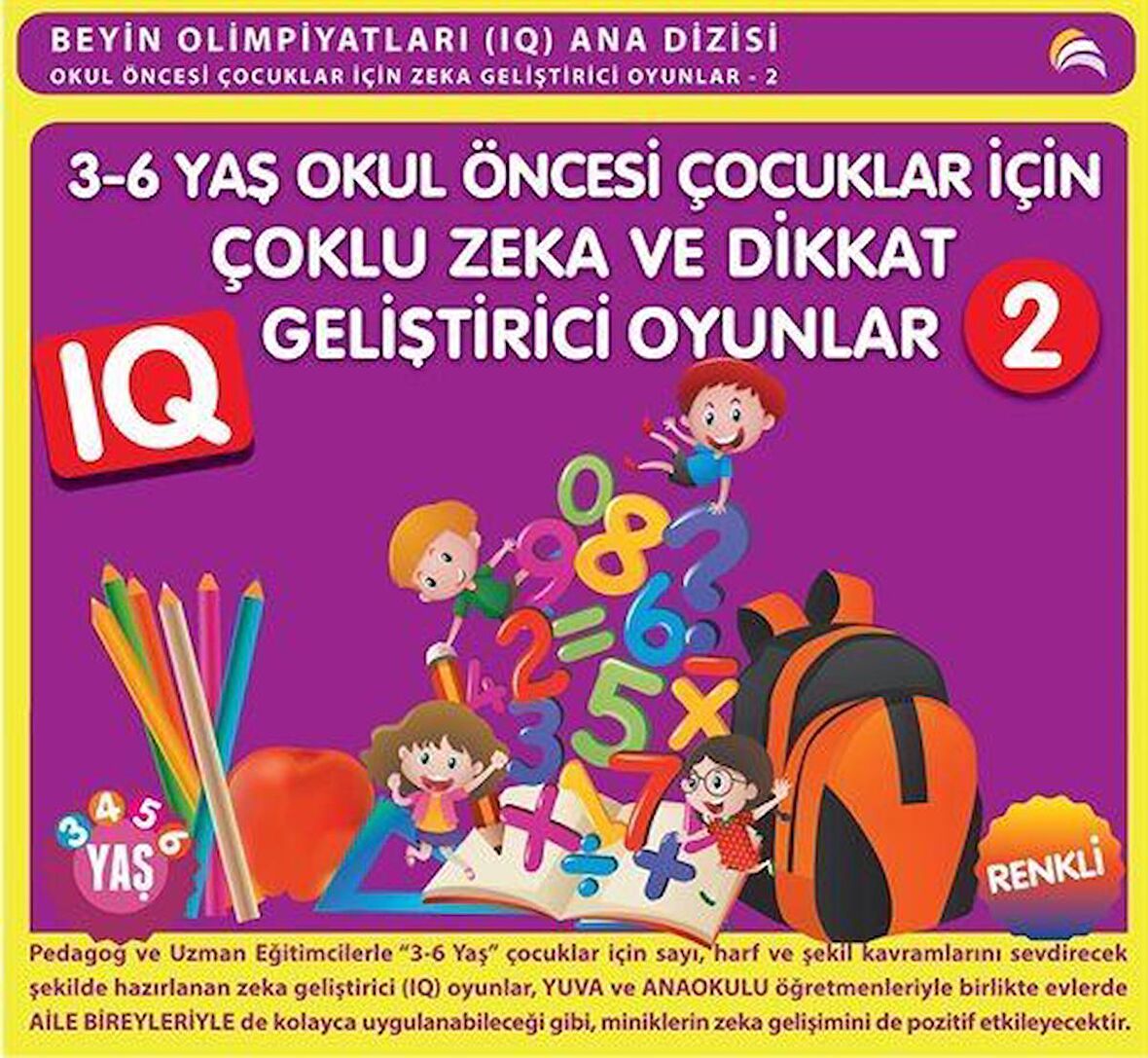 3-6 Yaş Okul Öncesi Çocuklar İçin Çoklu Zeka ve Dikkat Geliştirici Oyunlar 2