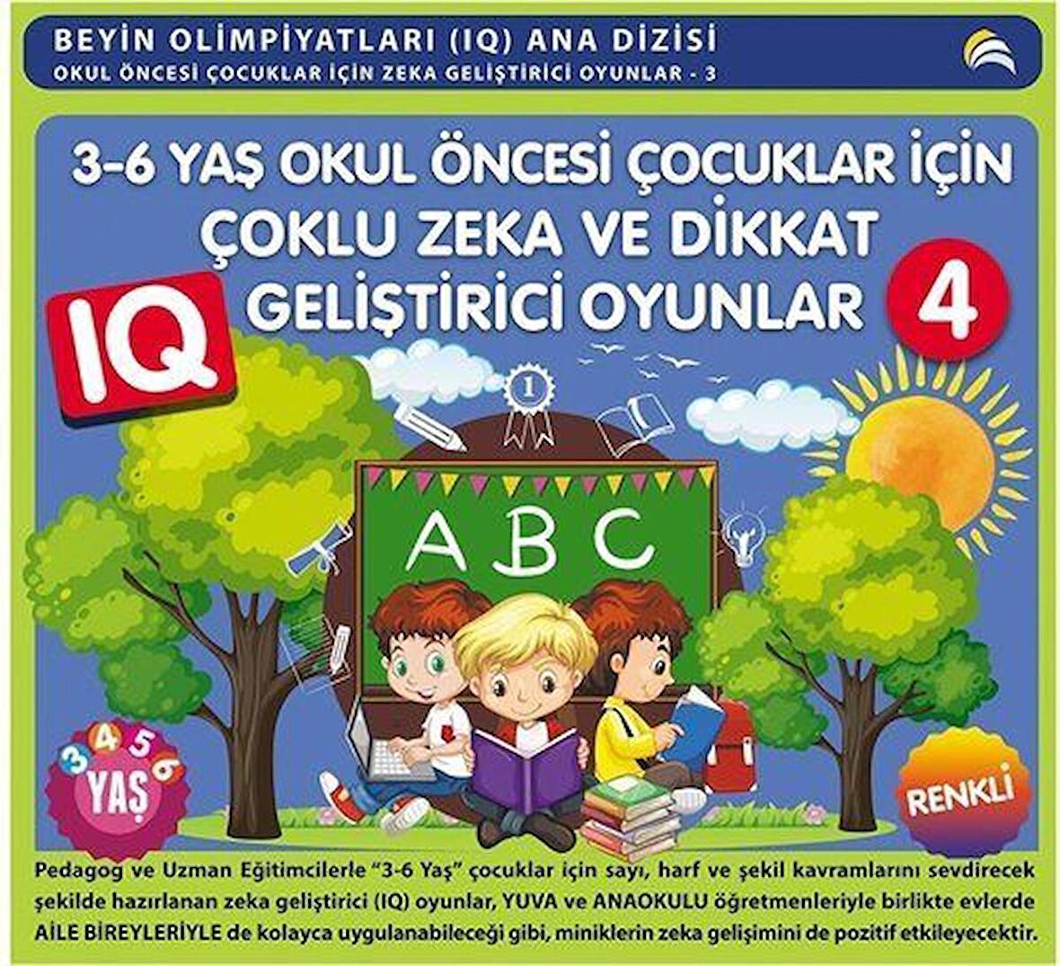 3 - 6 Yaş Okul Öncesi Çocuklar İçin Çoklu Zeka ve Dikkat Geliştirici Oyunlar 4