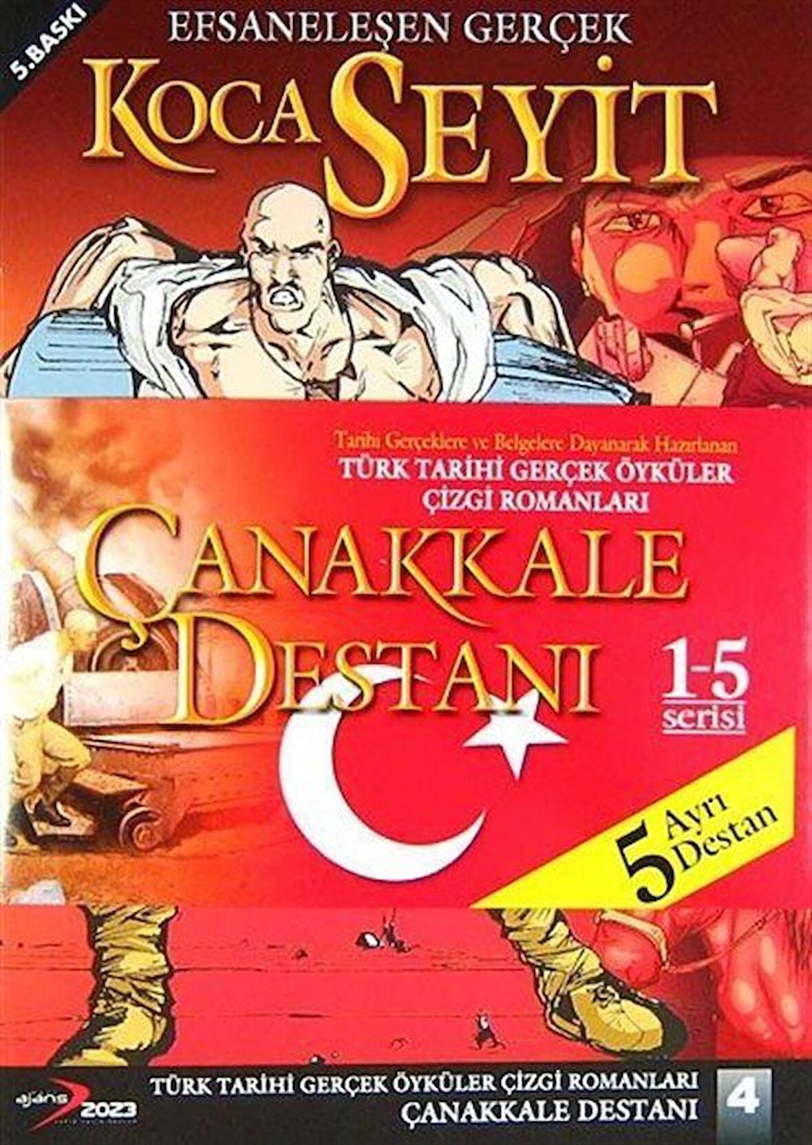 Çanakkale Destanı Set (1-5) / Kolektif