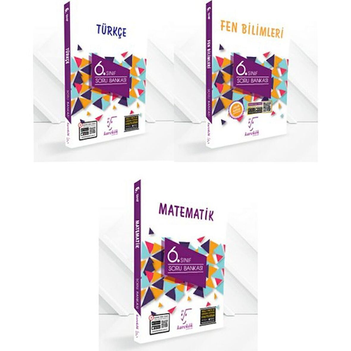 6.sınıf Matematik Türkçe Fen Bilimleri Seti