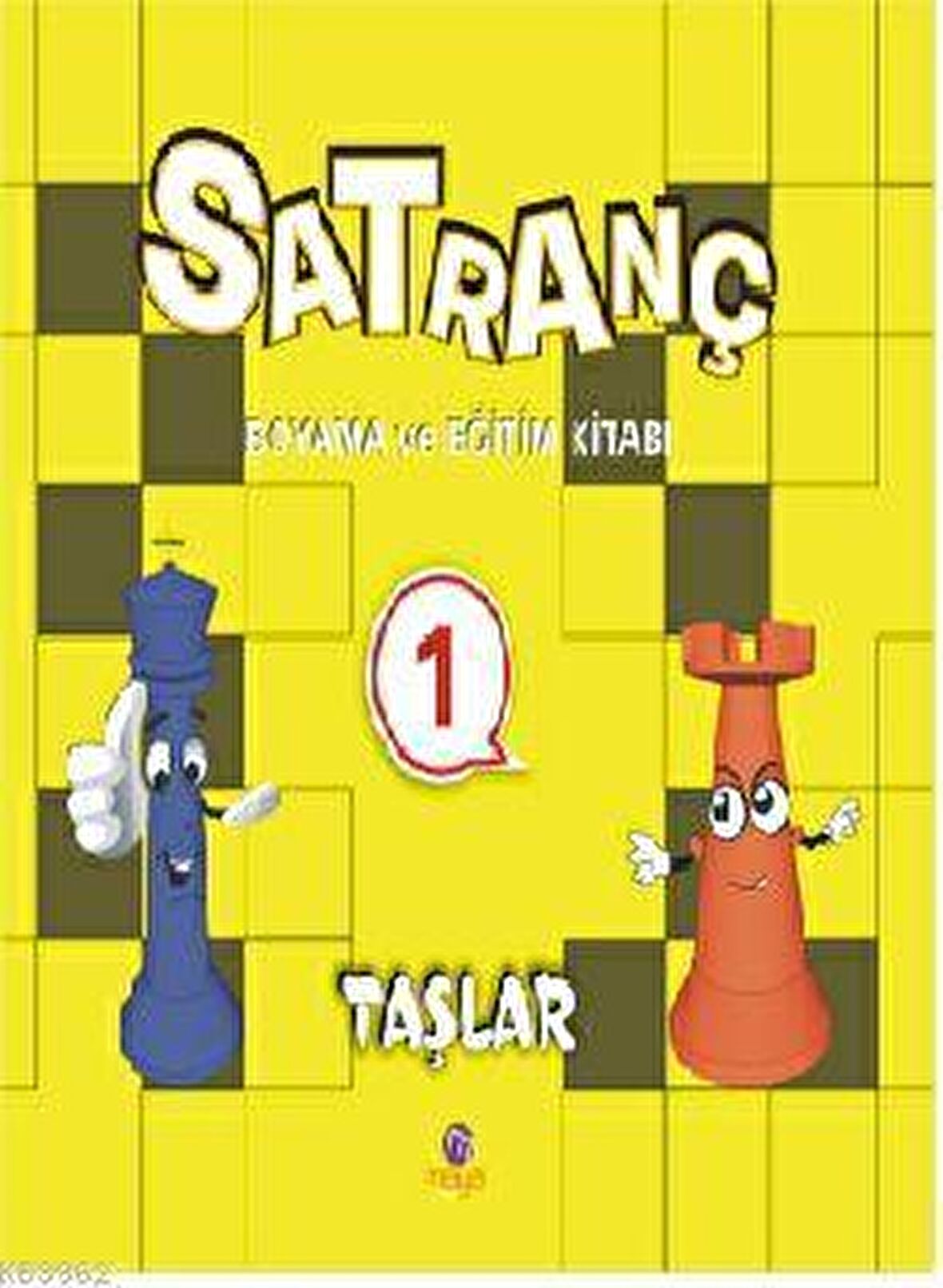 Satranç Boyama Kitabı 1 - Taşlar