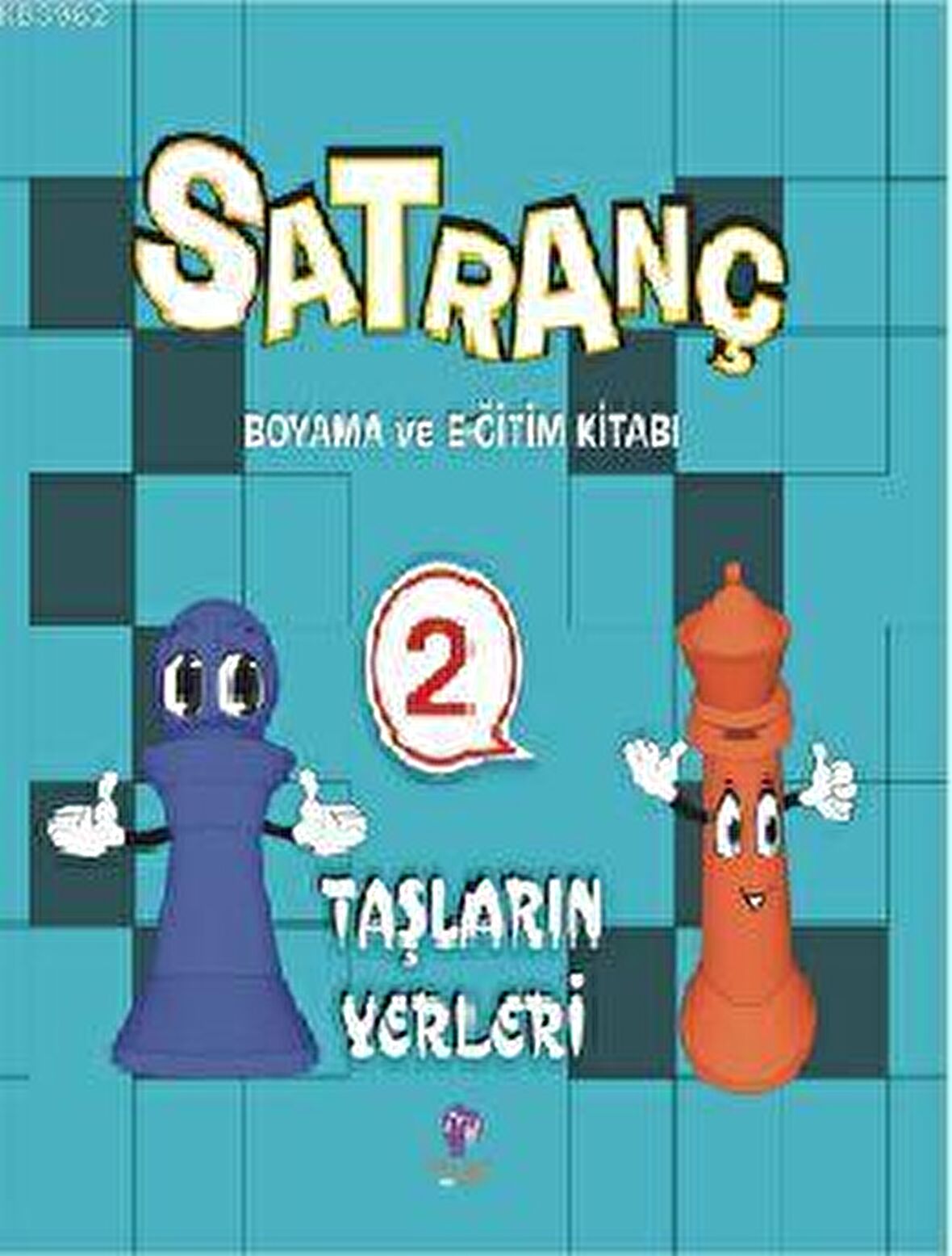 Satranç Boyama Kitabı 2 - Taşların Yerleri