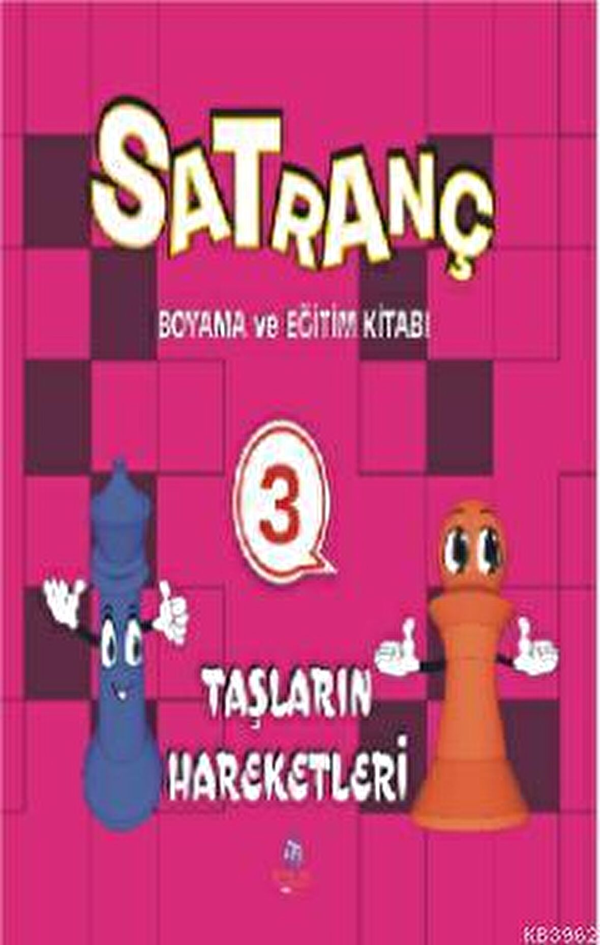 Satranç Boyama Kitabı 3 - Taşların Hareketleri