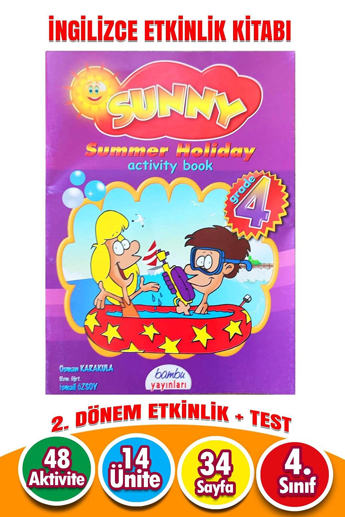 4. Sınıf 2. Dönem İngilizce Etkinlik Testi