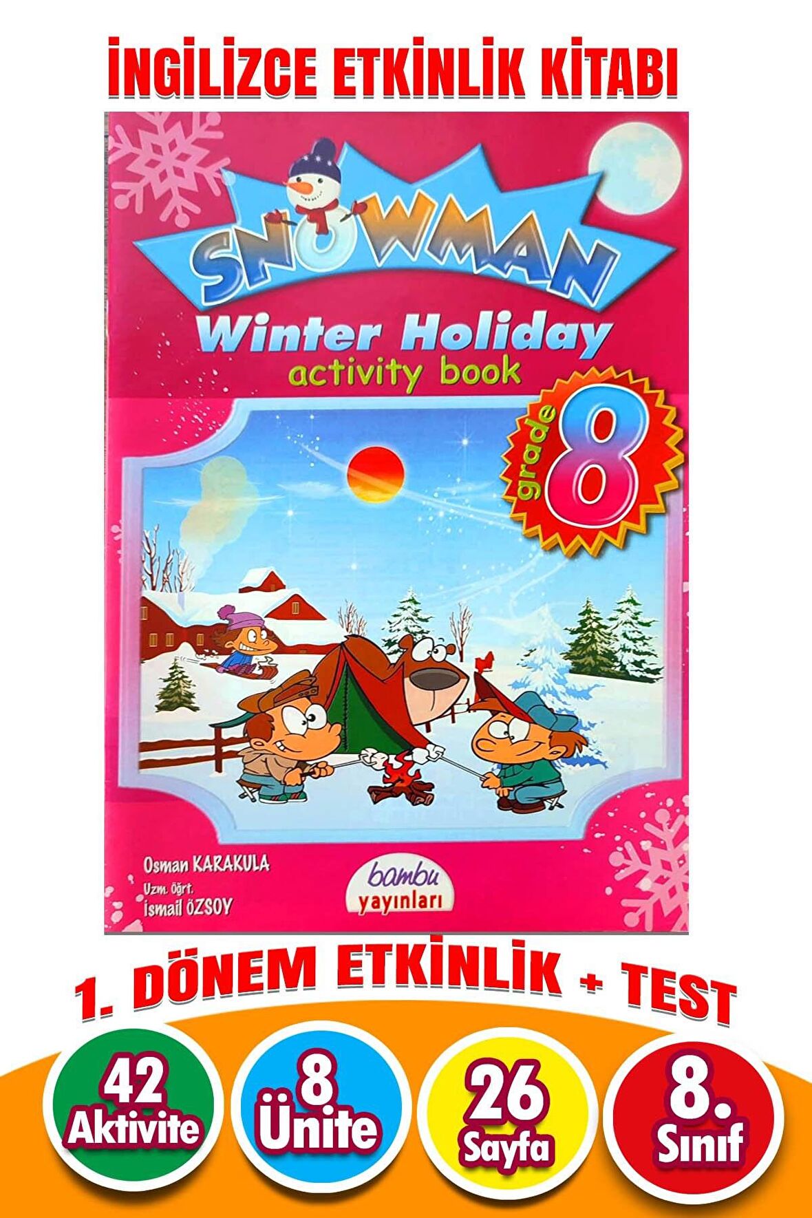 8. Sınıf 1. Dönem İngilizce Etkinlik Testi