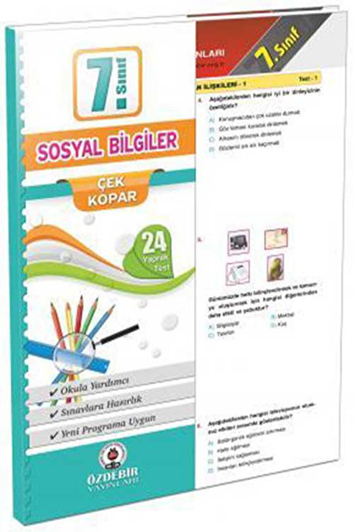 7. Sınıf Sosyal Bilgiler Yaprak Test